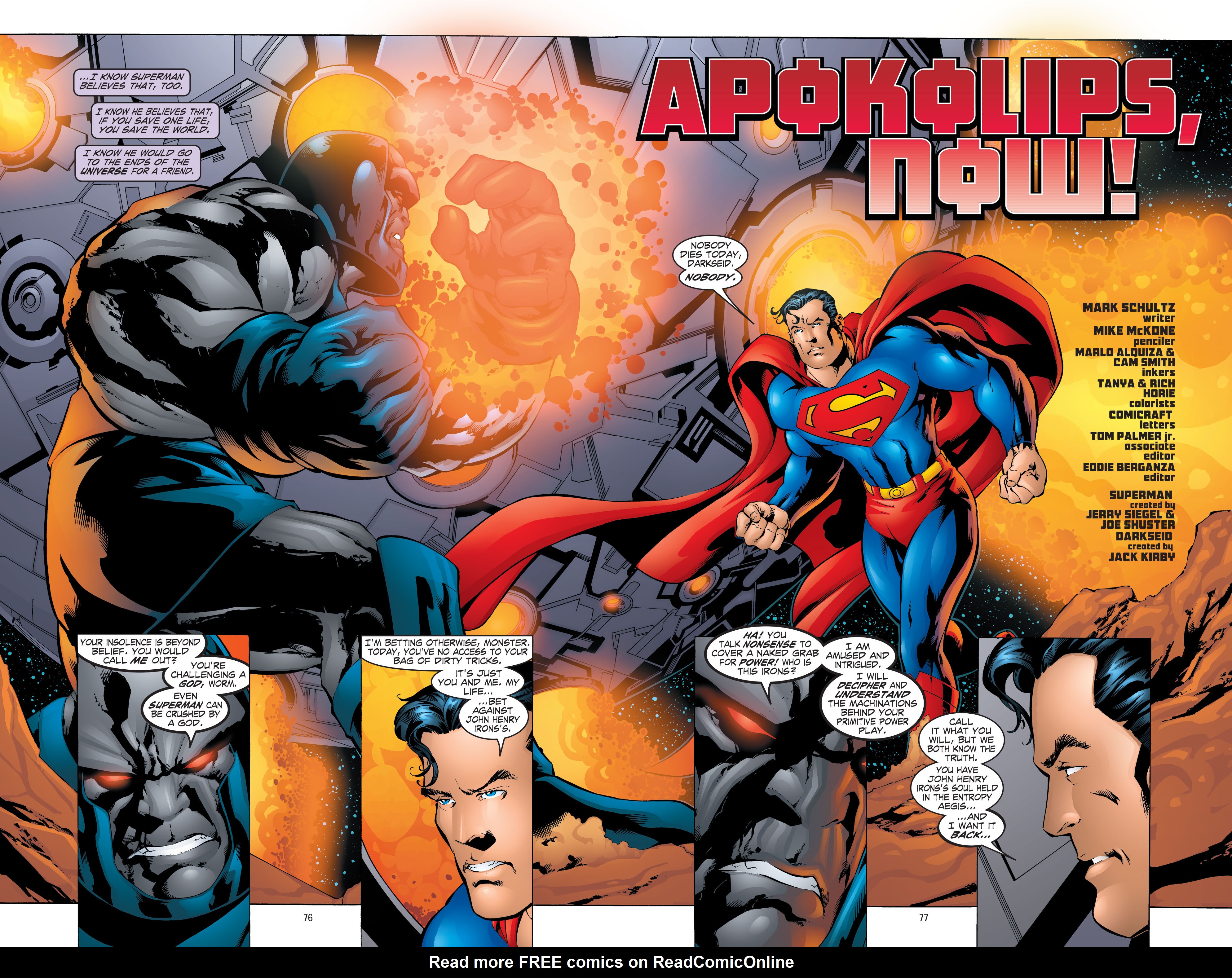 Read online Superman vs. Darkseid comic -  Issue # TPB - 76