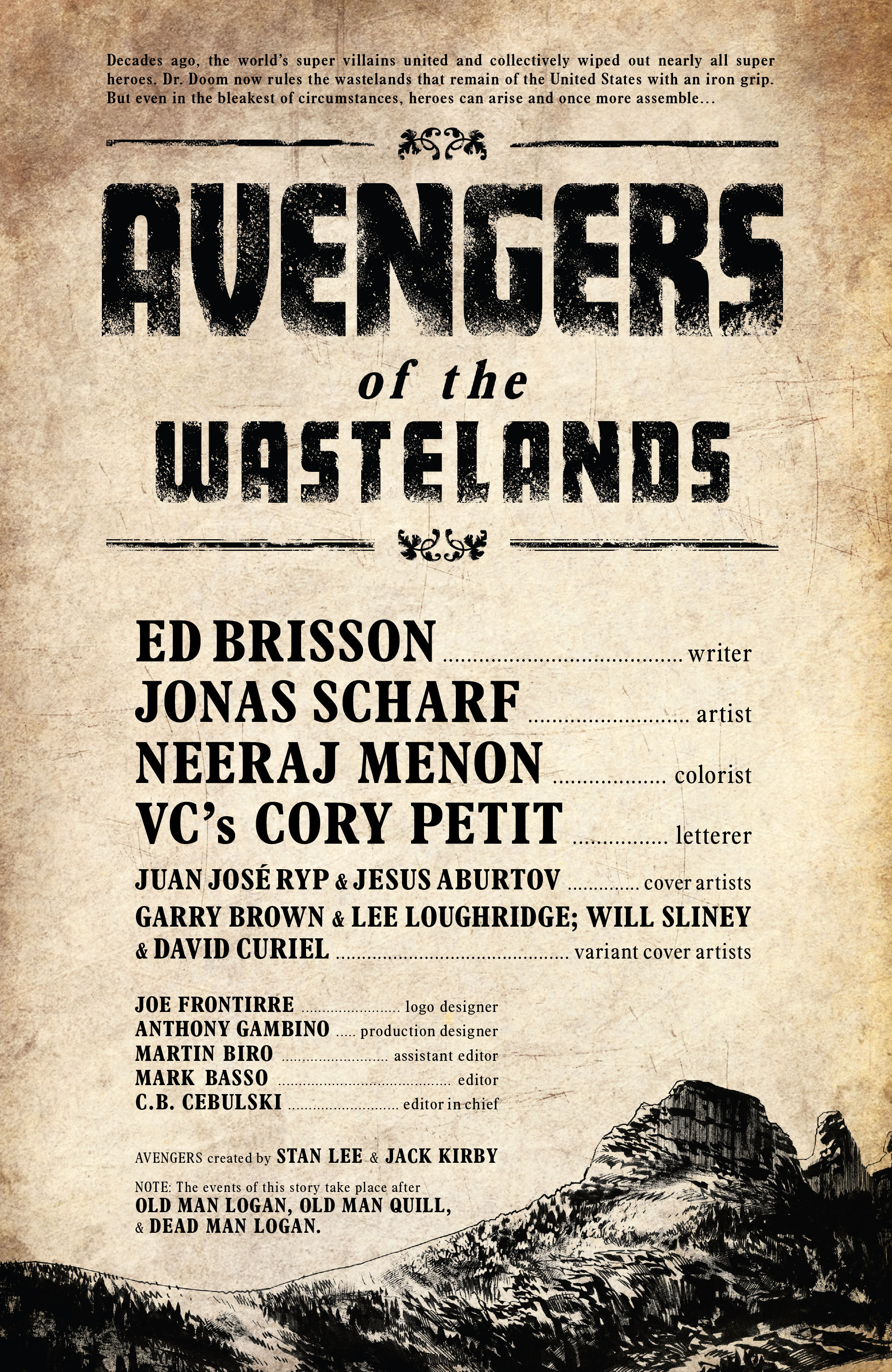 Read online Avengers Of The Wastelands comic -  Issue #1 - 2