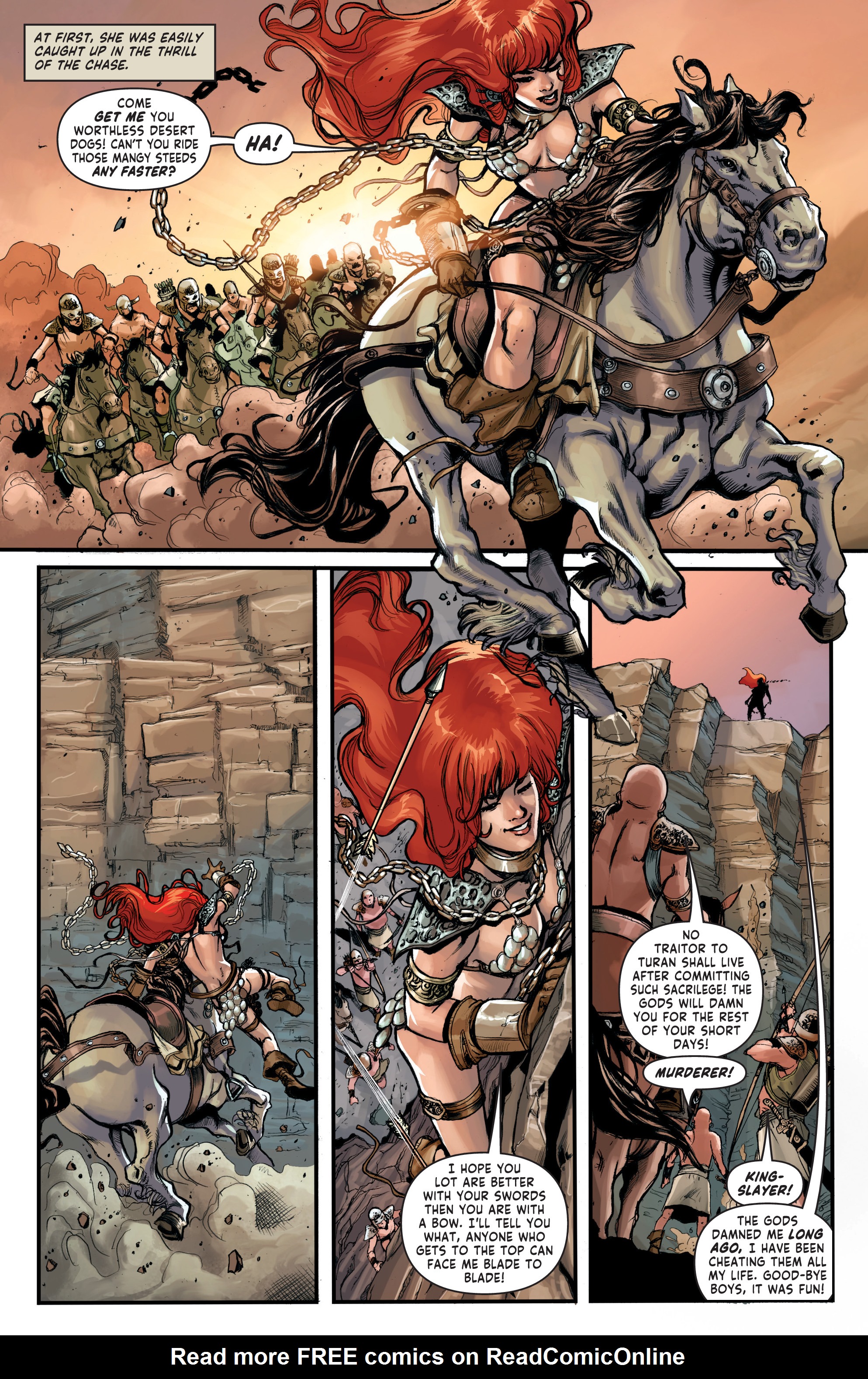 Read online Red Sonja: Birth of the She-Devil comic -  Issue #1 - 13