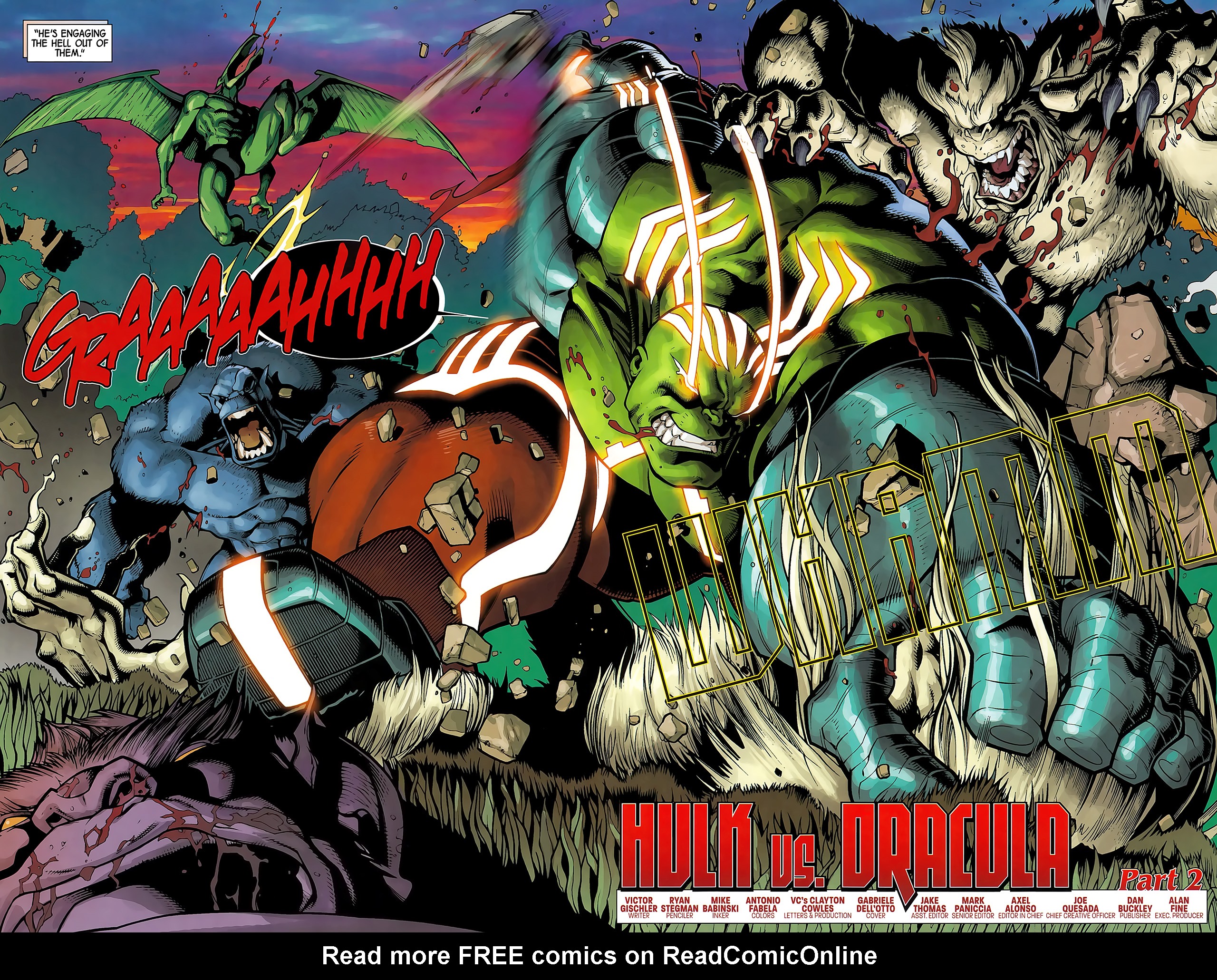 Read online Fear Itself: Hulk vs. Dracula comic -  Issue #2 - 5