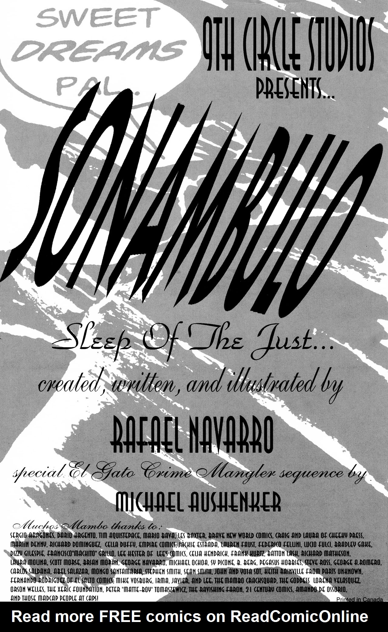 Read online Sonambulo: Sleep Of The Just comic -  Issue #2 - 2