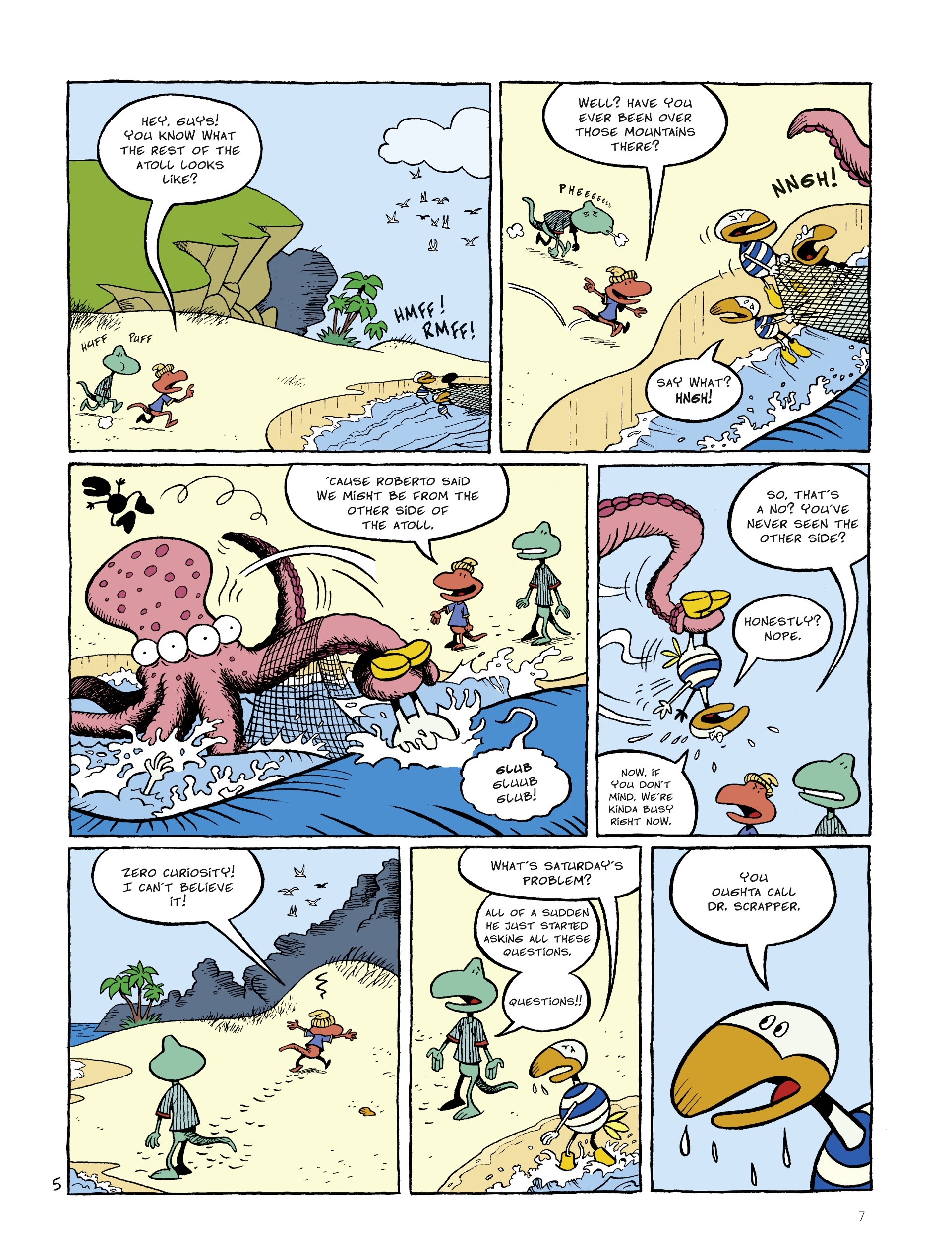 Read online Saturday and Sunday comic -  Issue #1 - 7