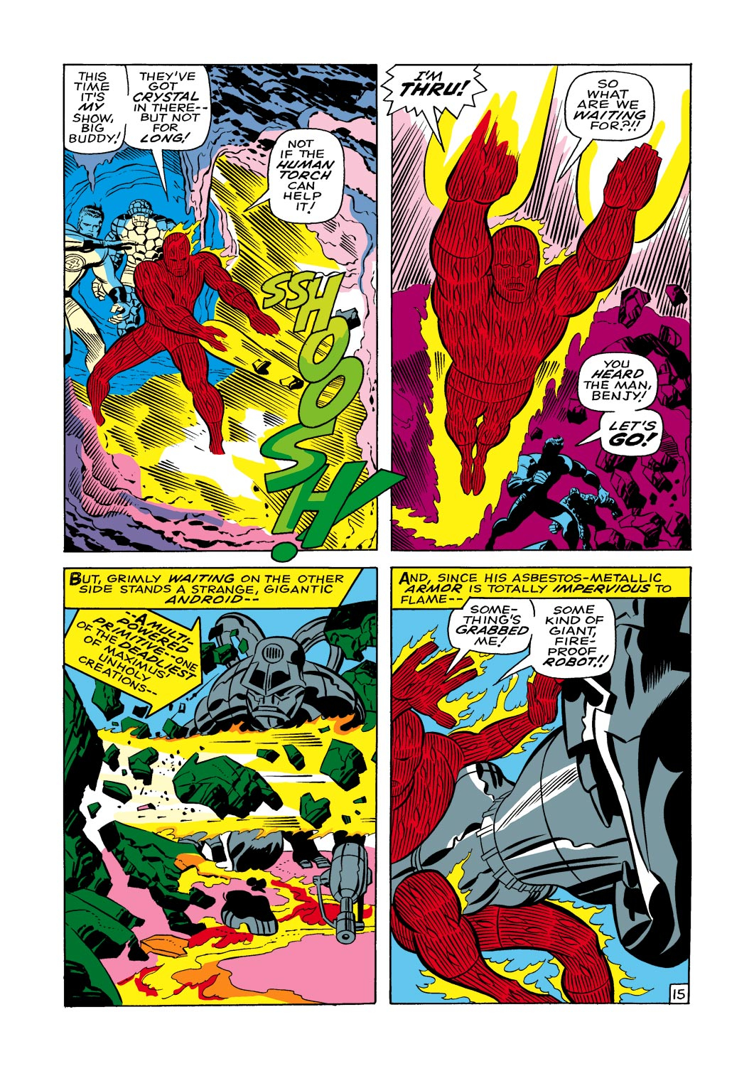 Read online Fantastic Four (1961) comic -  Issue #82 - 16