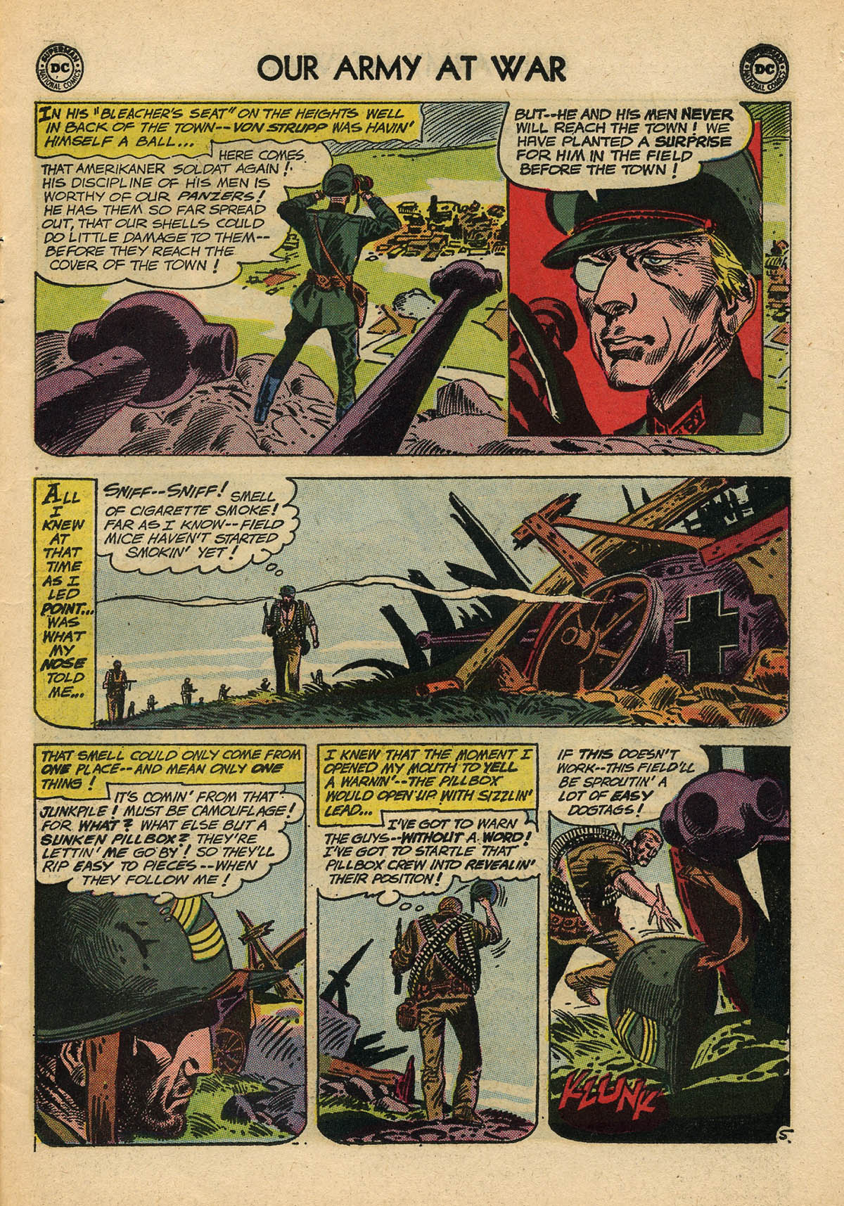 Read online Our Army at War (1952) comic -  Issue #124 - 7
