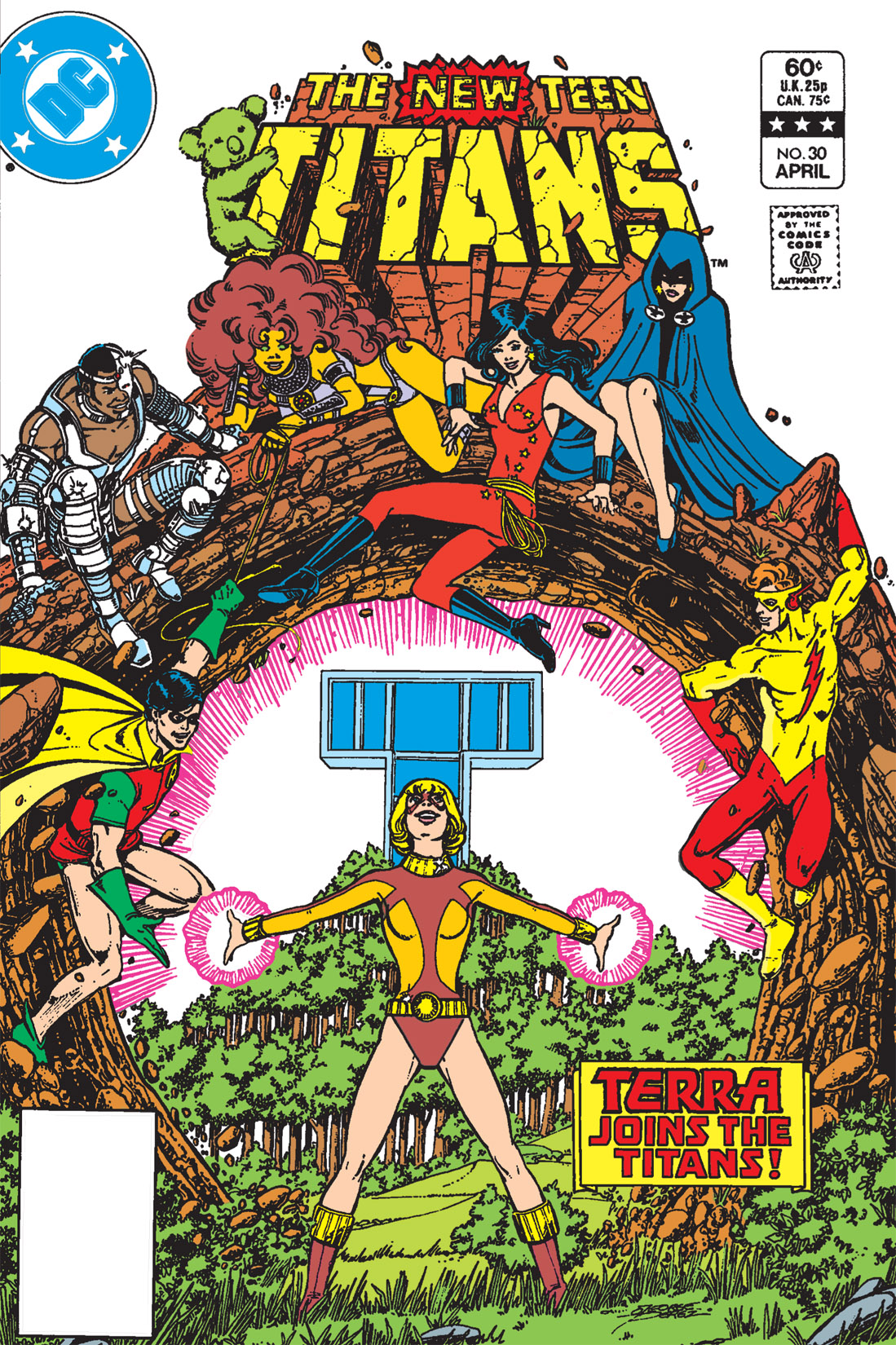 Read online The New Teen Titans (1980) comic -  Issue #30 - 1