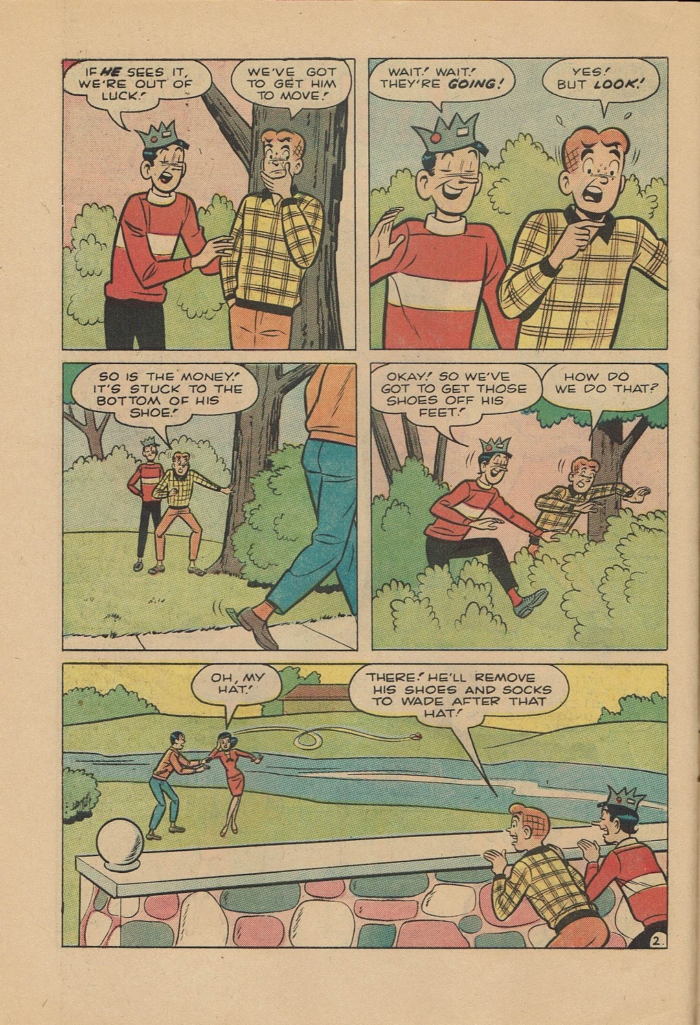 Read online Pep Comics comic -  Issue #190 - 14