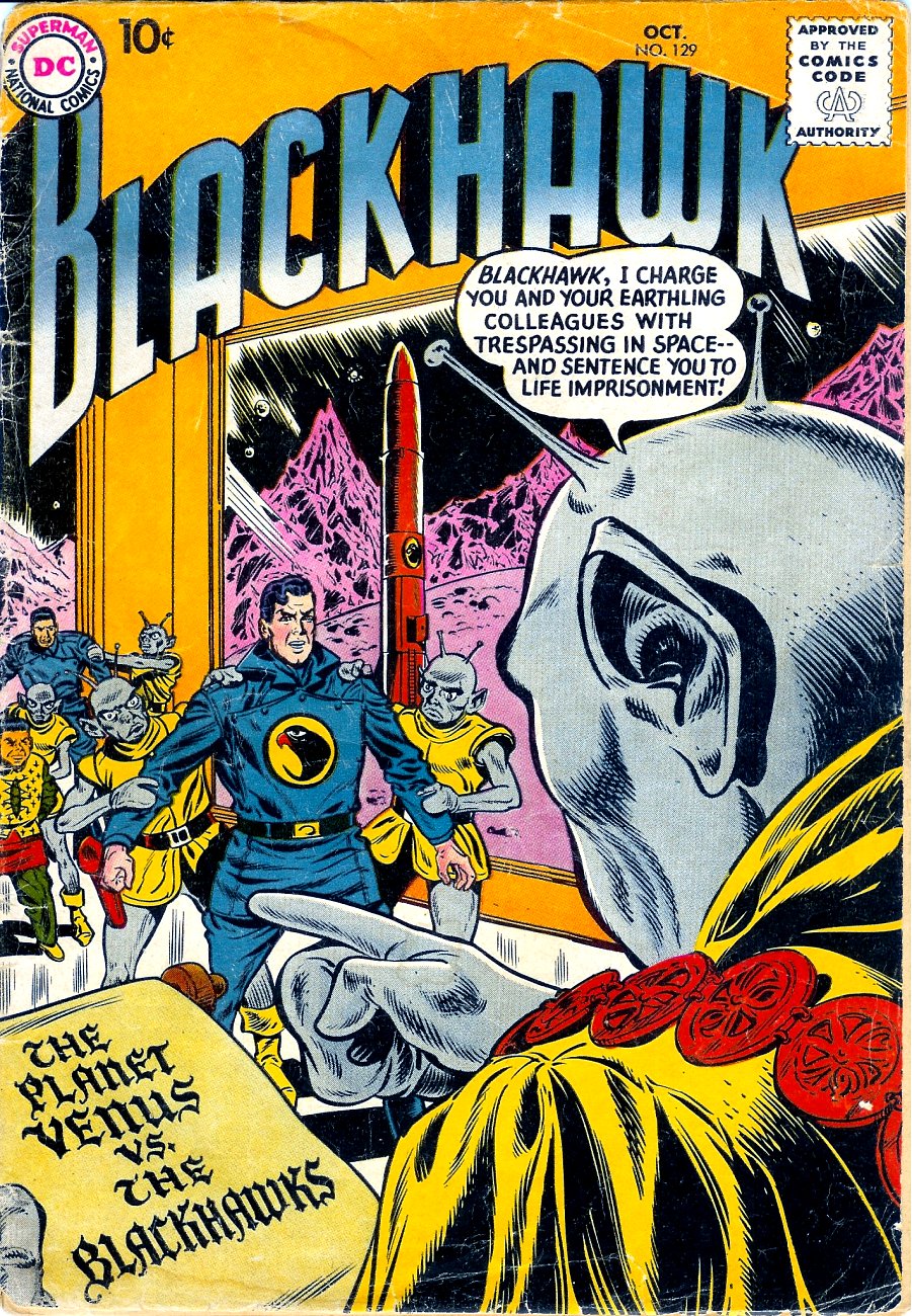 Read online Blackhawk (1957) comic -  Issue #129 - 1