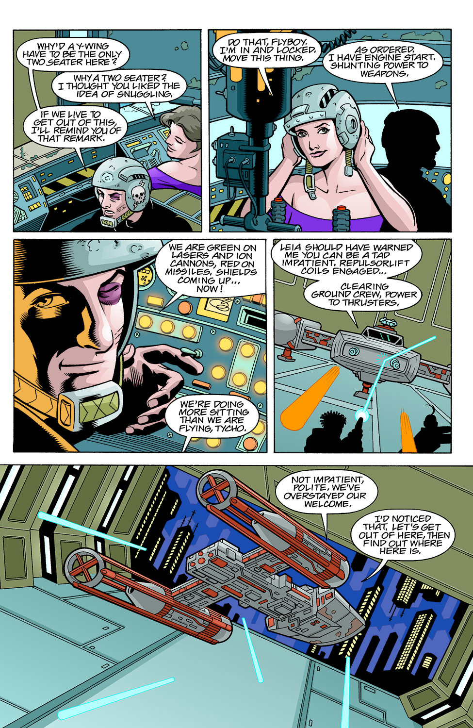 Read online Star Wars: X-Wing Rogue Squadron comic -  Issue #30 - 16