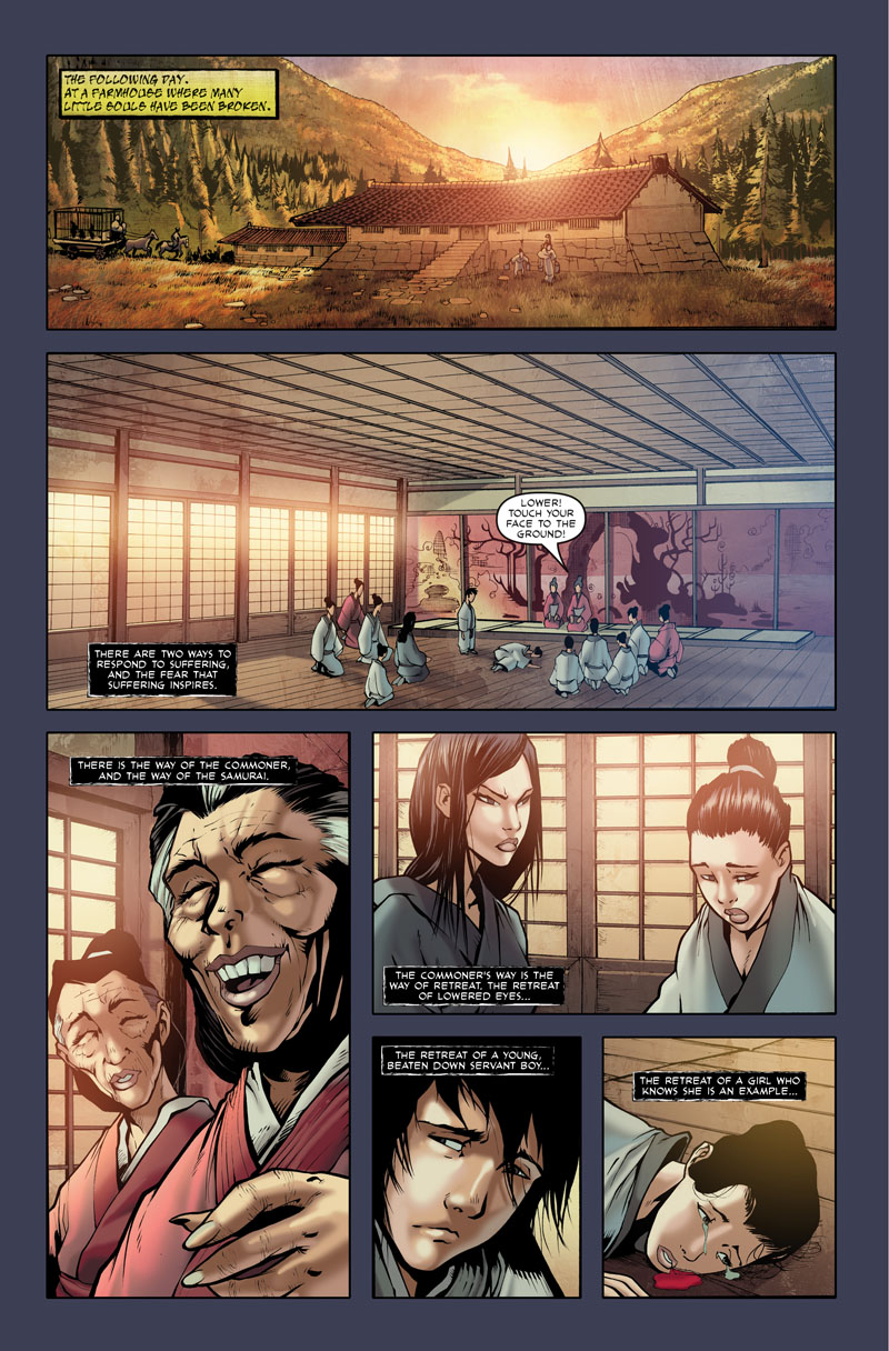 Read online Samurai's Blood comic -  Issue #3 - 4