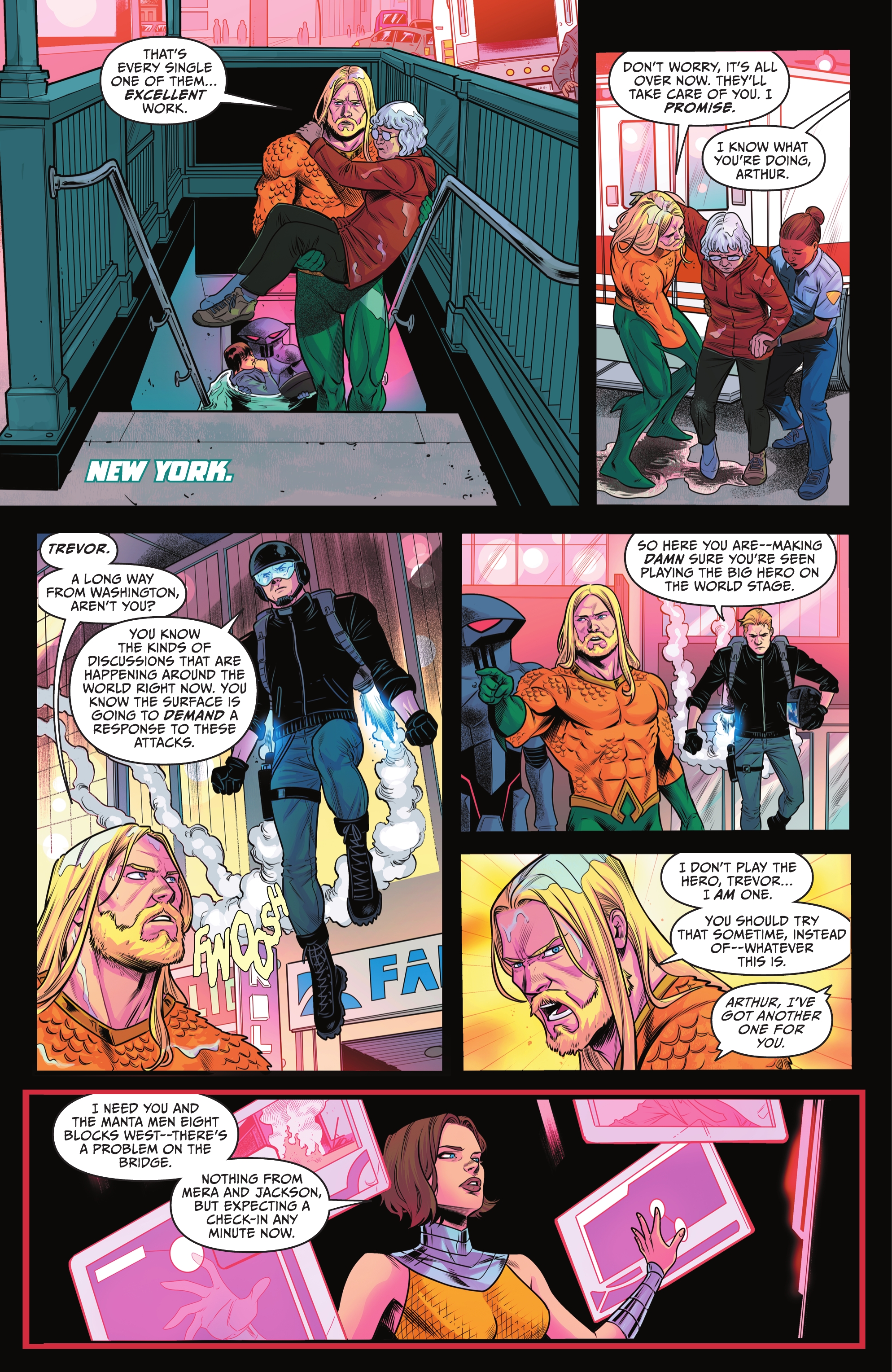 Read online Aquamen comic -  Issue #5 - 8