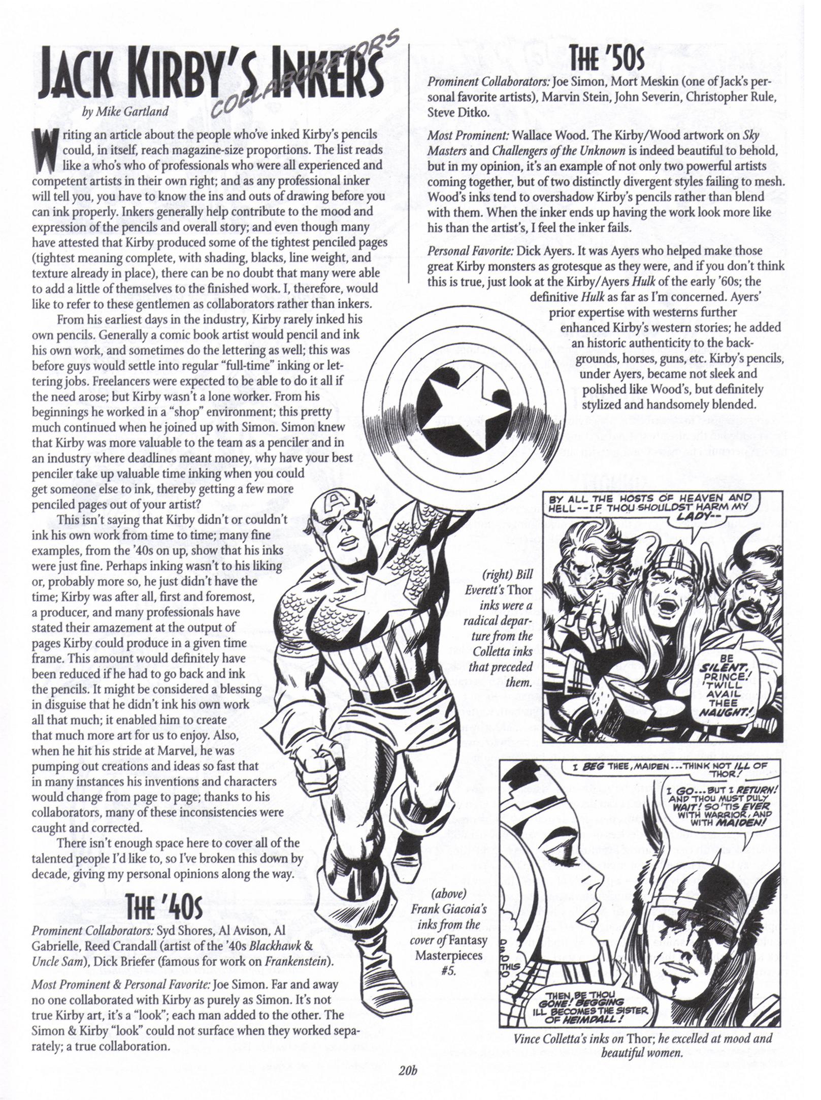 Read online The Jack Kirby Collector comic -  Issue #19 - 48
