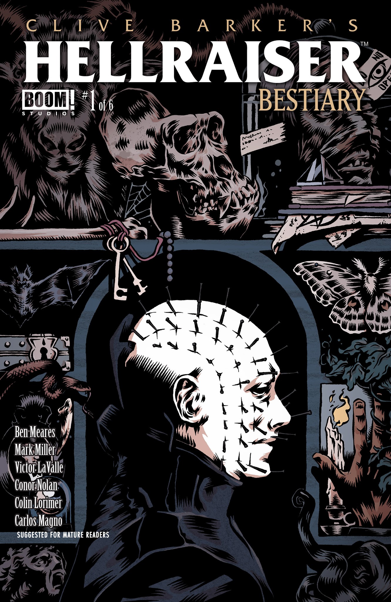Read online Clive Barker's Hellraiser: Bestiary comic -  Issue #1 - 1