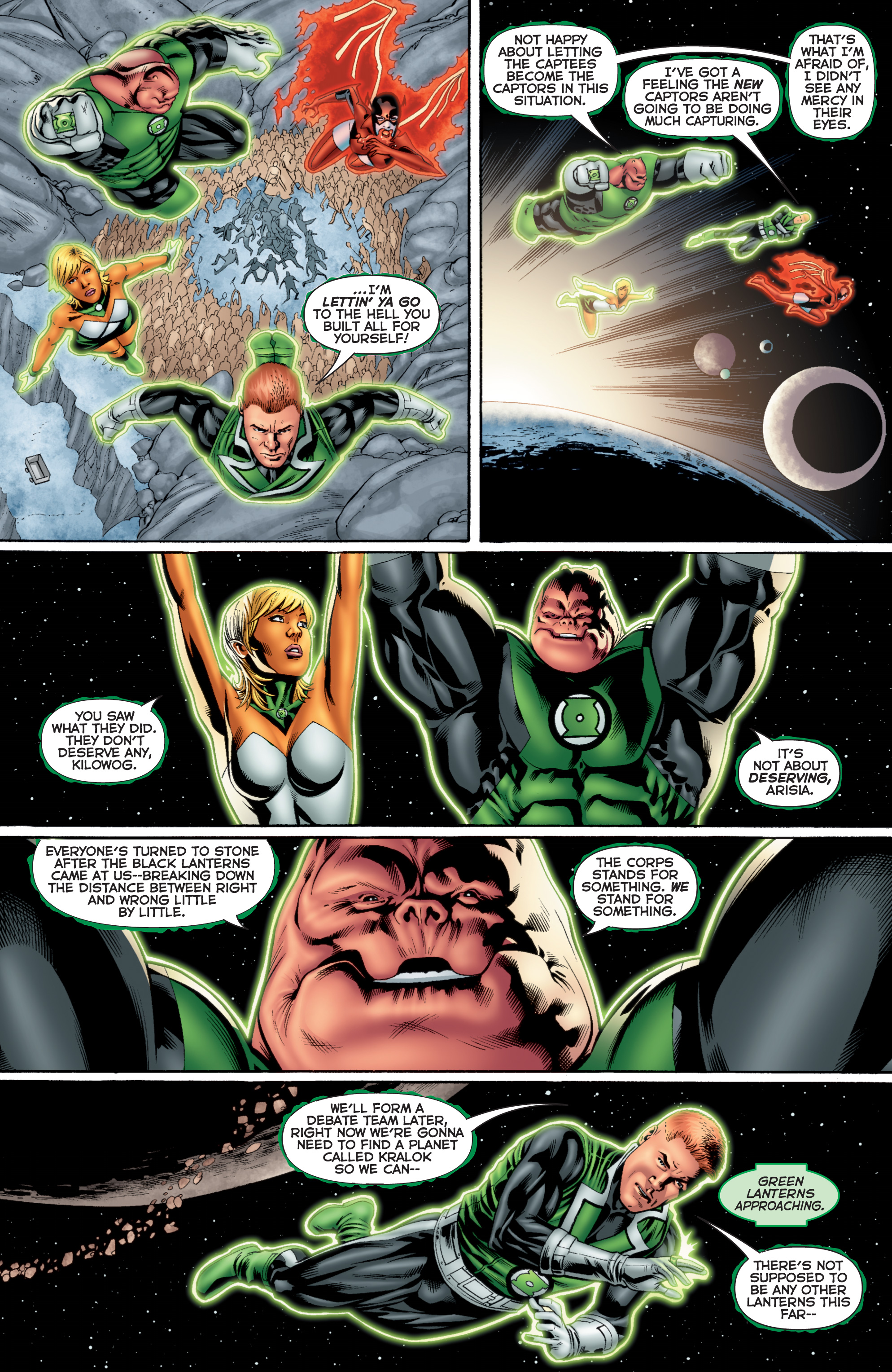 Read online Green Lantern: Emerald Warriors comic -  Issue #4 - 23