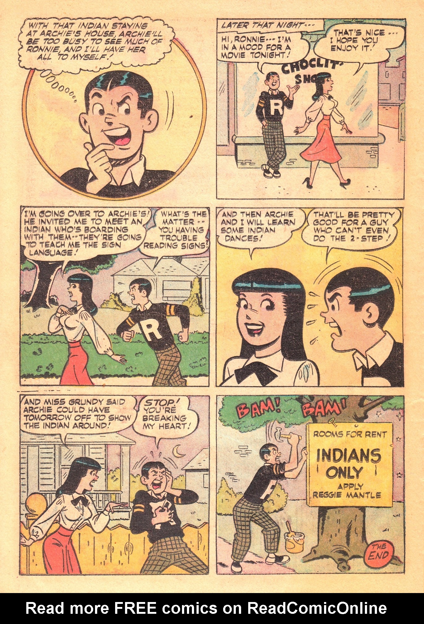 Read online Archie's Rival Reggie comic -  Issue #6 - 24