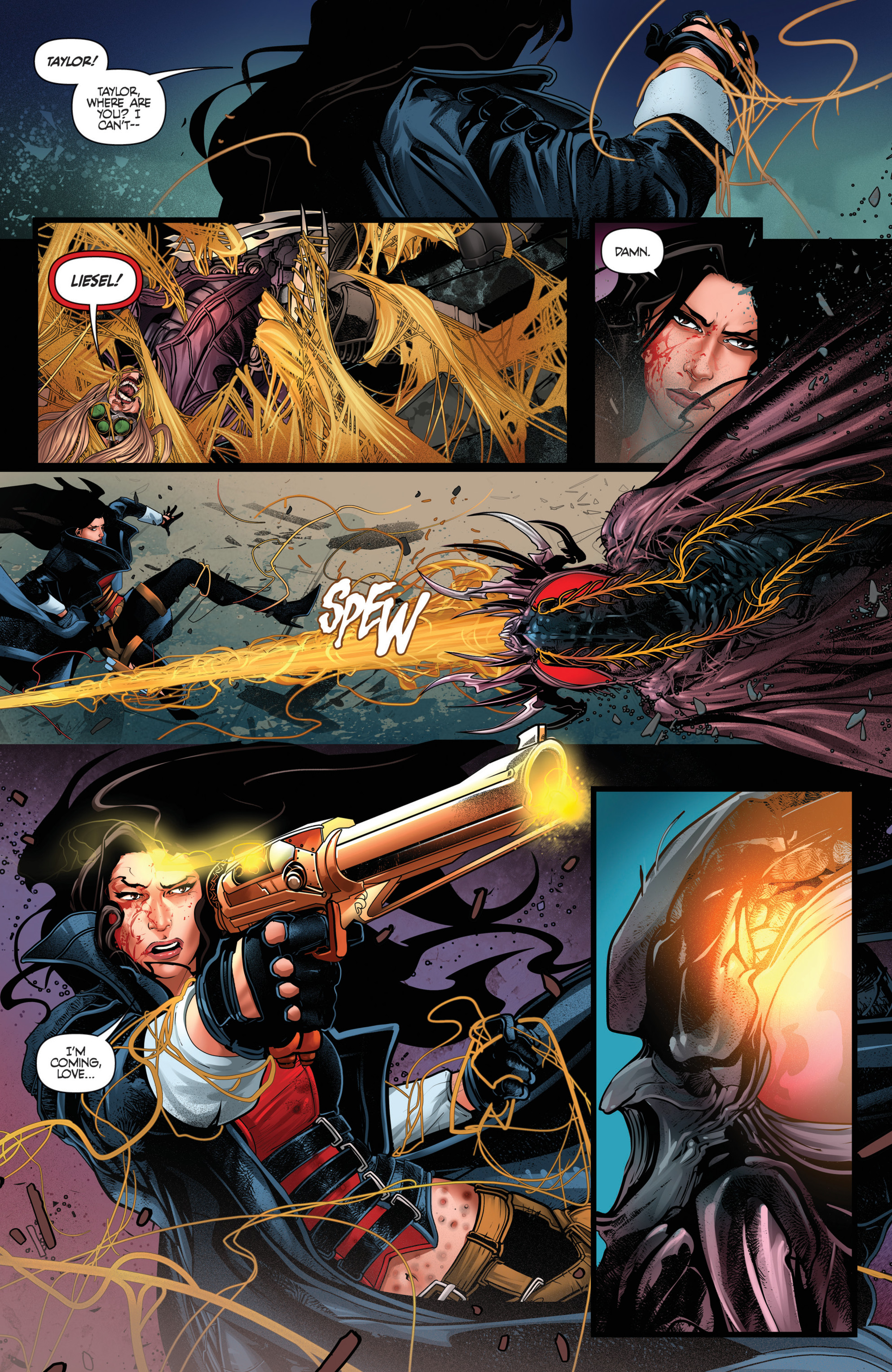 Read online Van Helsing vs Frankenstein comic -  Issue #2 - 5