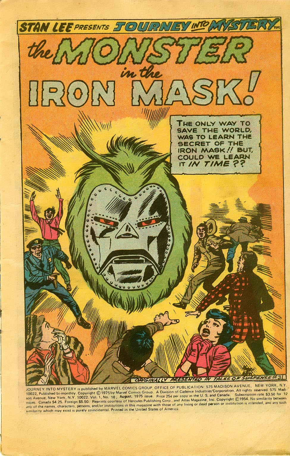 Read online Journey Into Mystery (1972) comic -  Issue #18 - 3