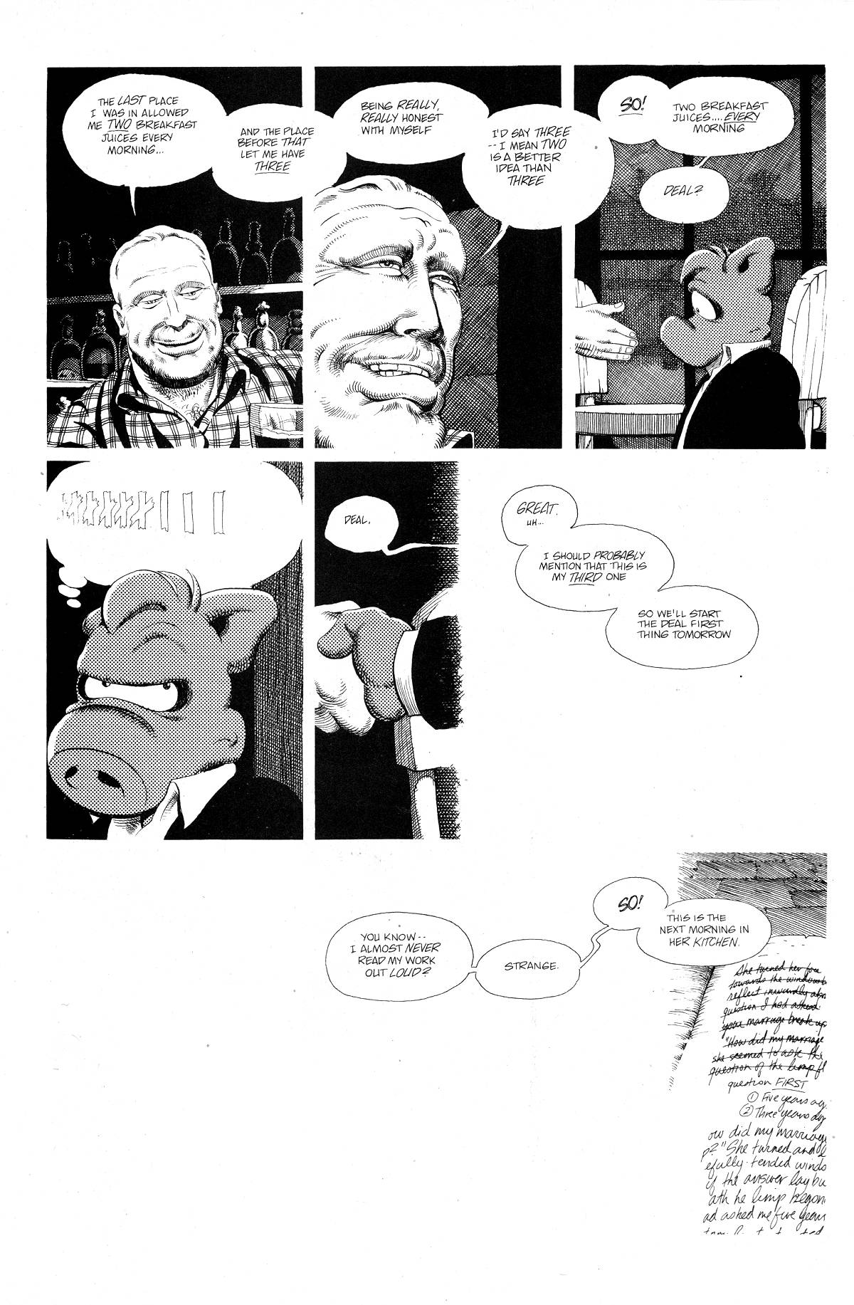 Read online Cerebus comic -  Issue #221 - 7