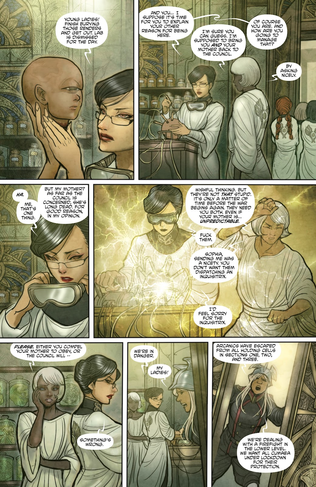 Monstress issue 1 - Page 34
