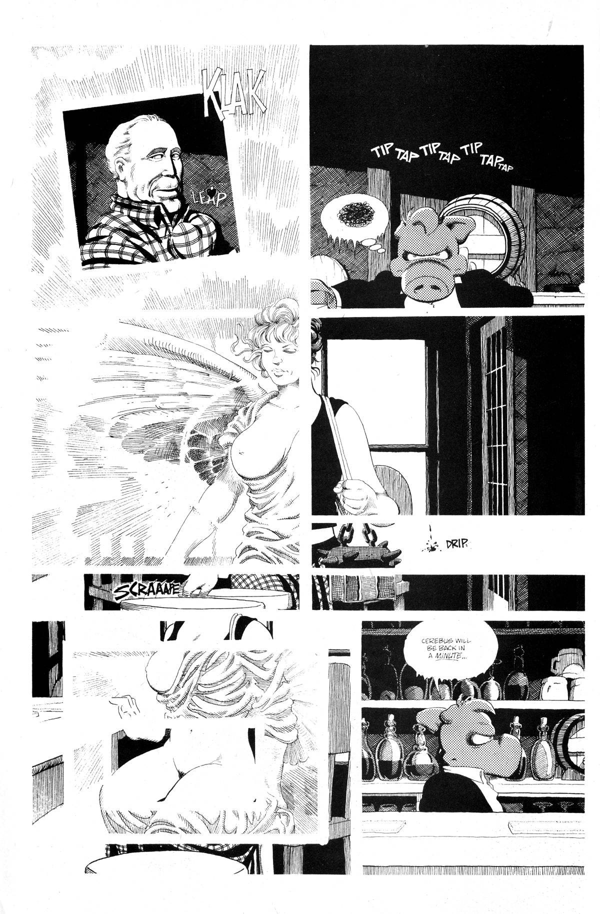 Read online Cerebus comic -  Issue #223 - 4
