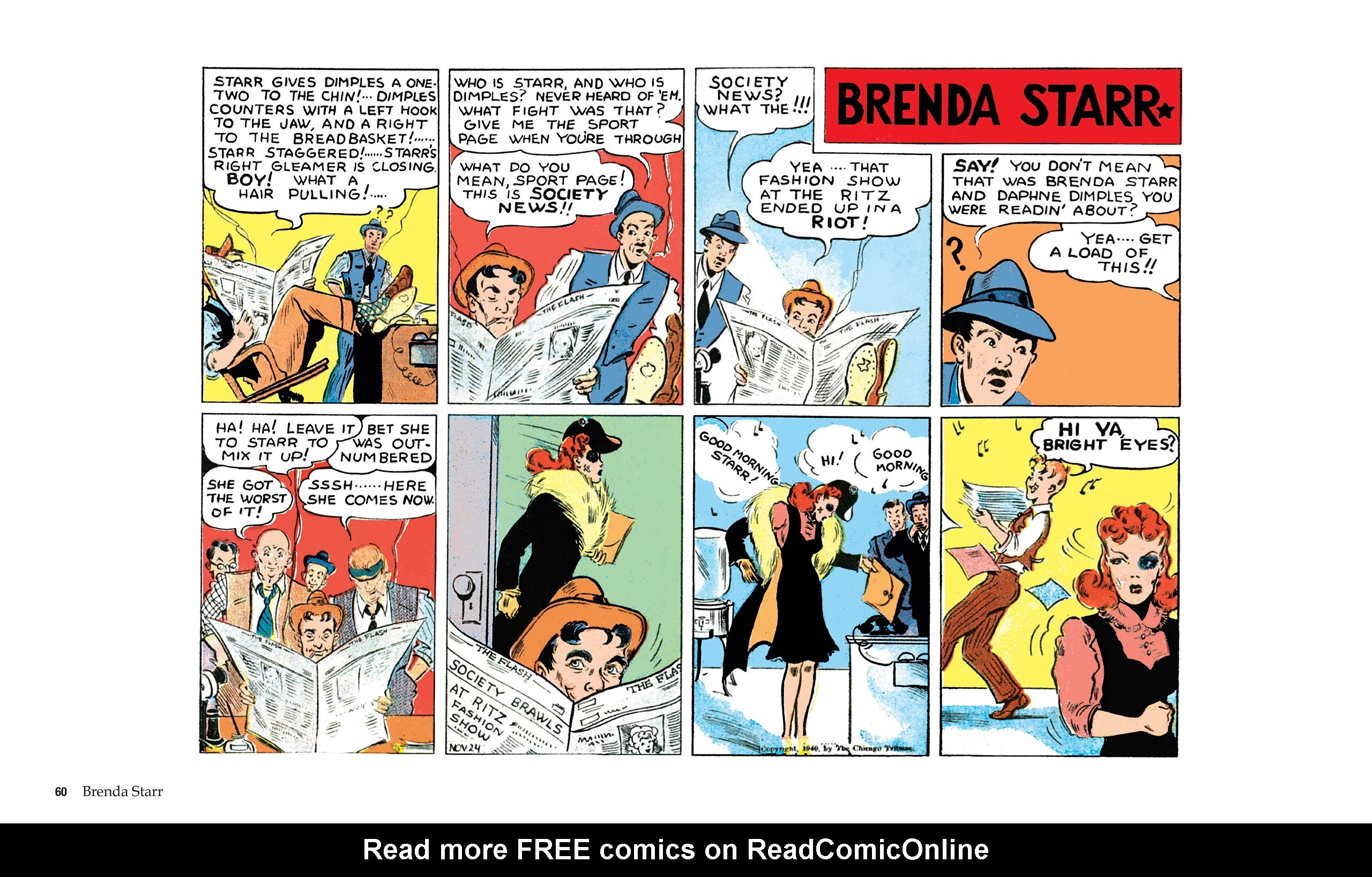 Read online Brenda Starr, Reporter: The Collected Dailies and Sundays comic -  Issue # TPB (Part 1) - 61