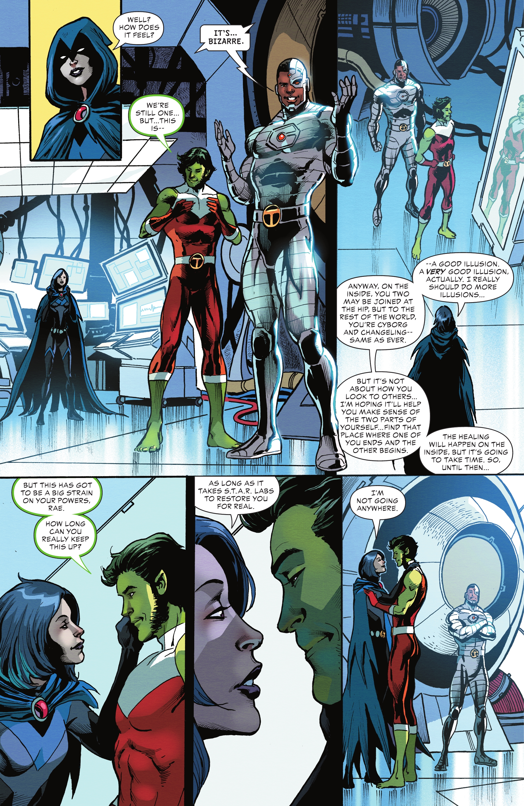 Read online Teen Titans Academy comic -  Issue #15 - 16