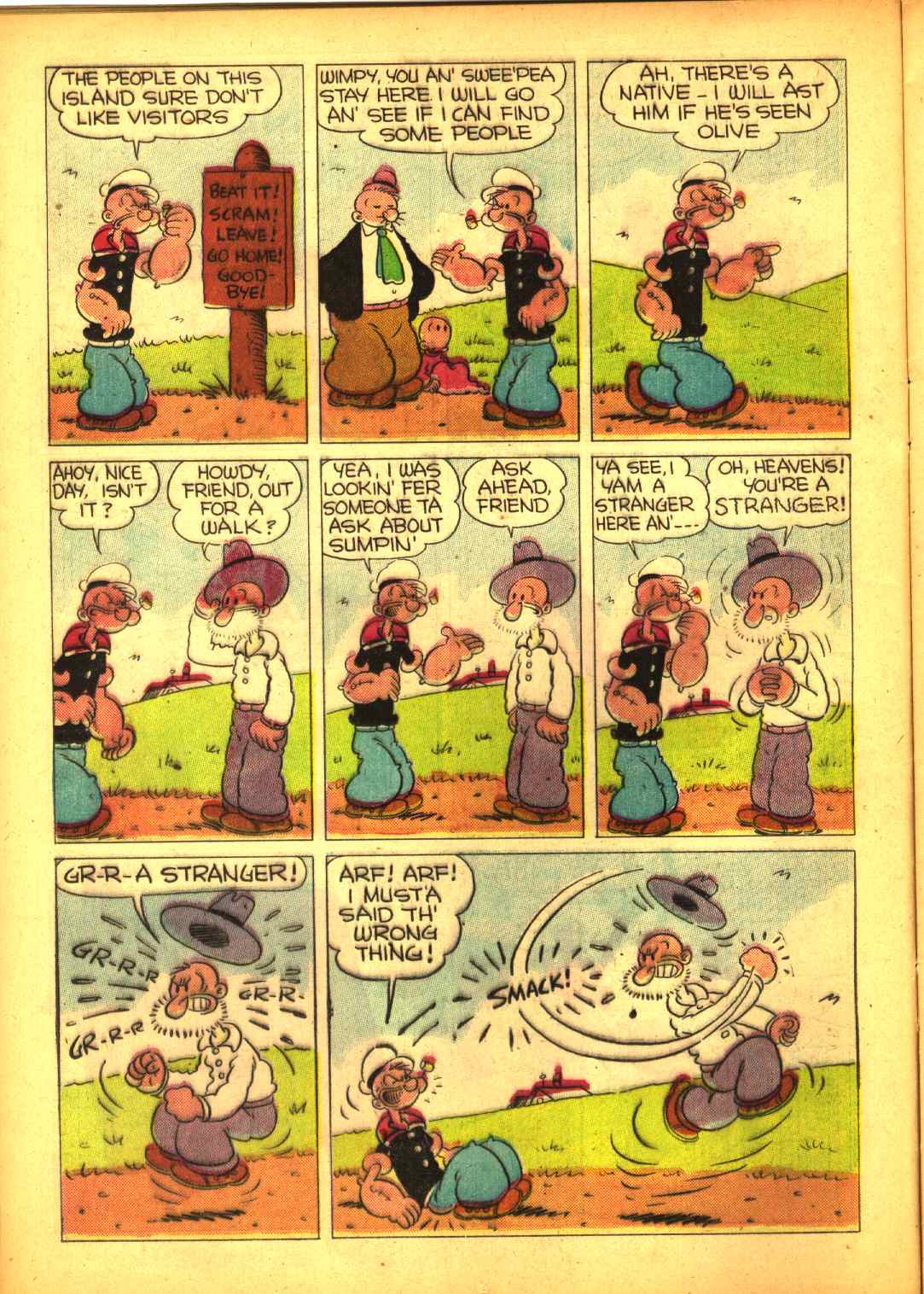 Read online Four Color Comics comic -  Issue #113 - 18