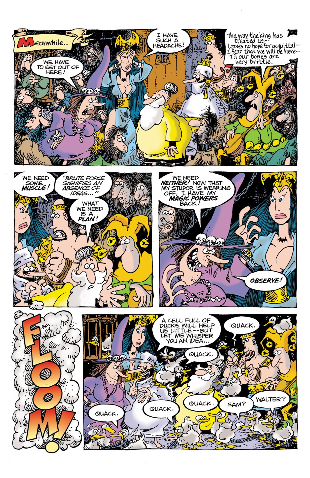 Read online Sergio Aragonés' Groo: The Most Intelligent Man In The World comic -  Issue # TPB - 84