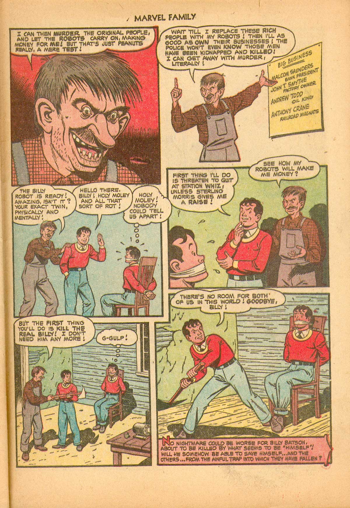 Read online The Marvel Family comic -  Issue #89 - 29