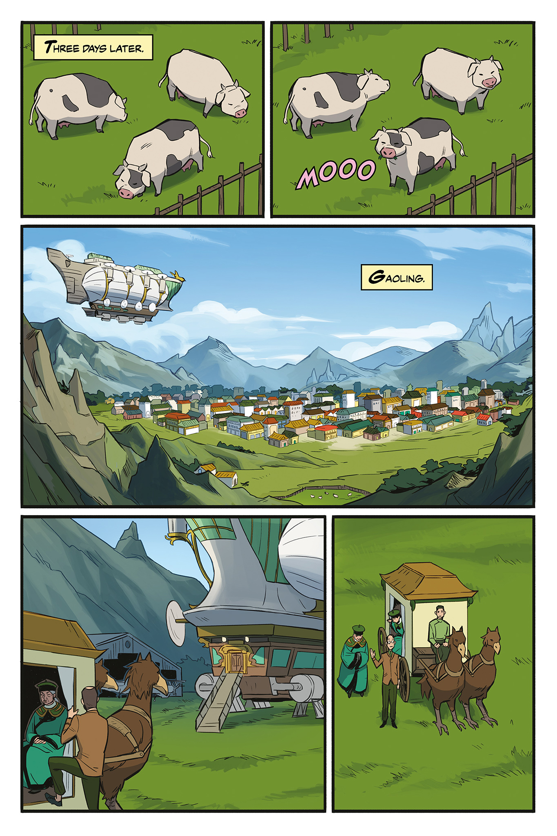 Read online The Legend of Korra: Ruins of the Empire Omnibus comic -  Issue # TPB (Part 1) - 51