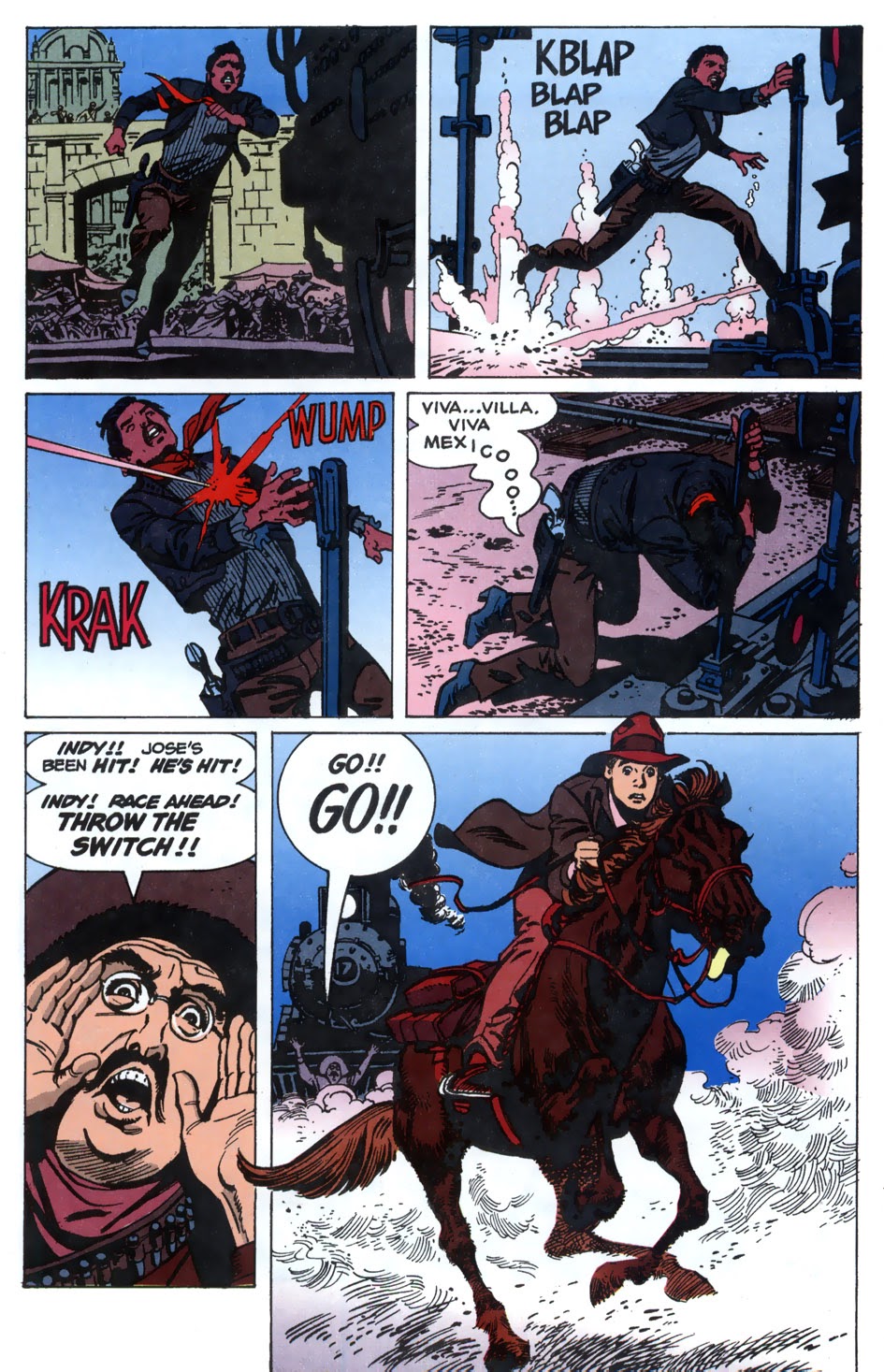 Read online Young Indiana Jones Chronicles comic -  Issue #2 - 16