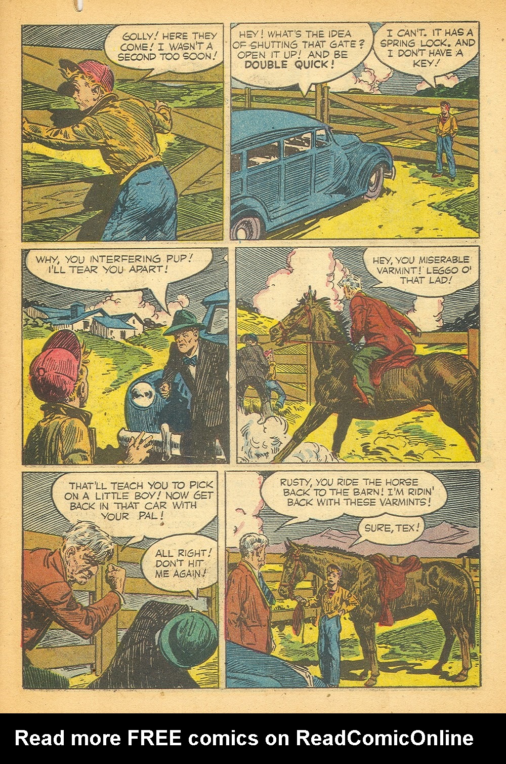 Read online Four Color Comics comic -  Issue #554 - 31