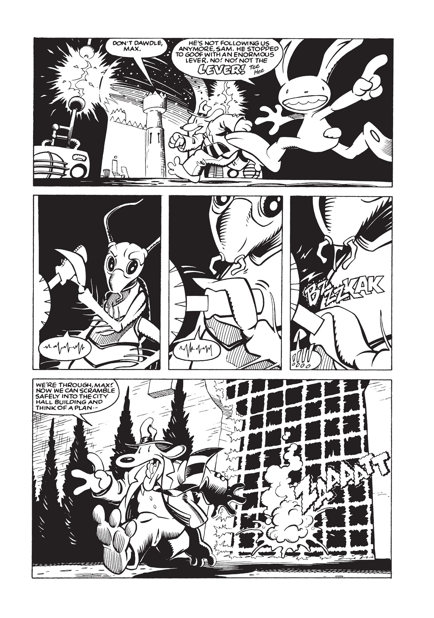 Read online Sam & Max Surfin' The Highway comic -  Issue # TPB - 109