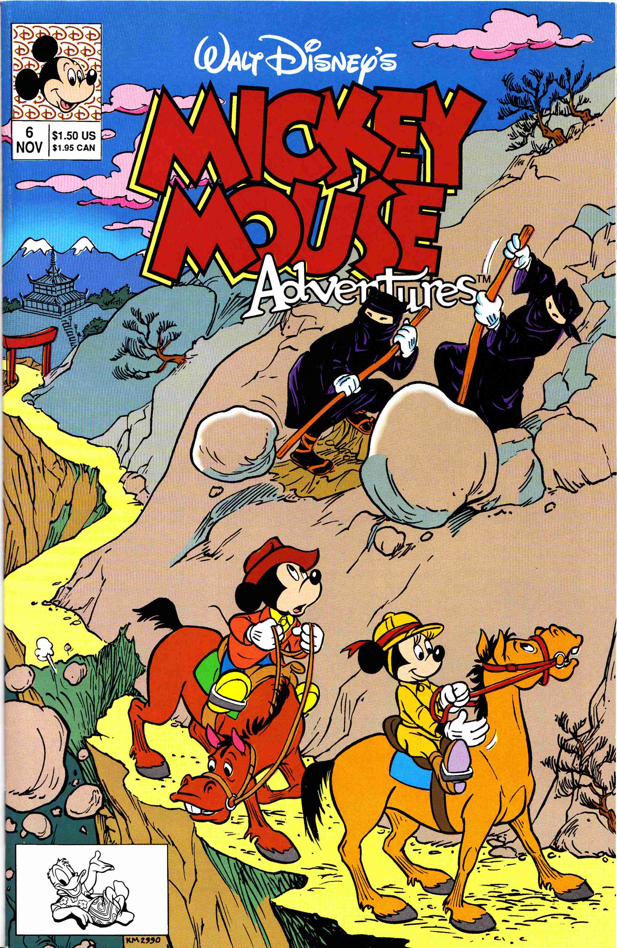 Read online Mickey Mouse Adventures comic -  Issue #6 - 1