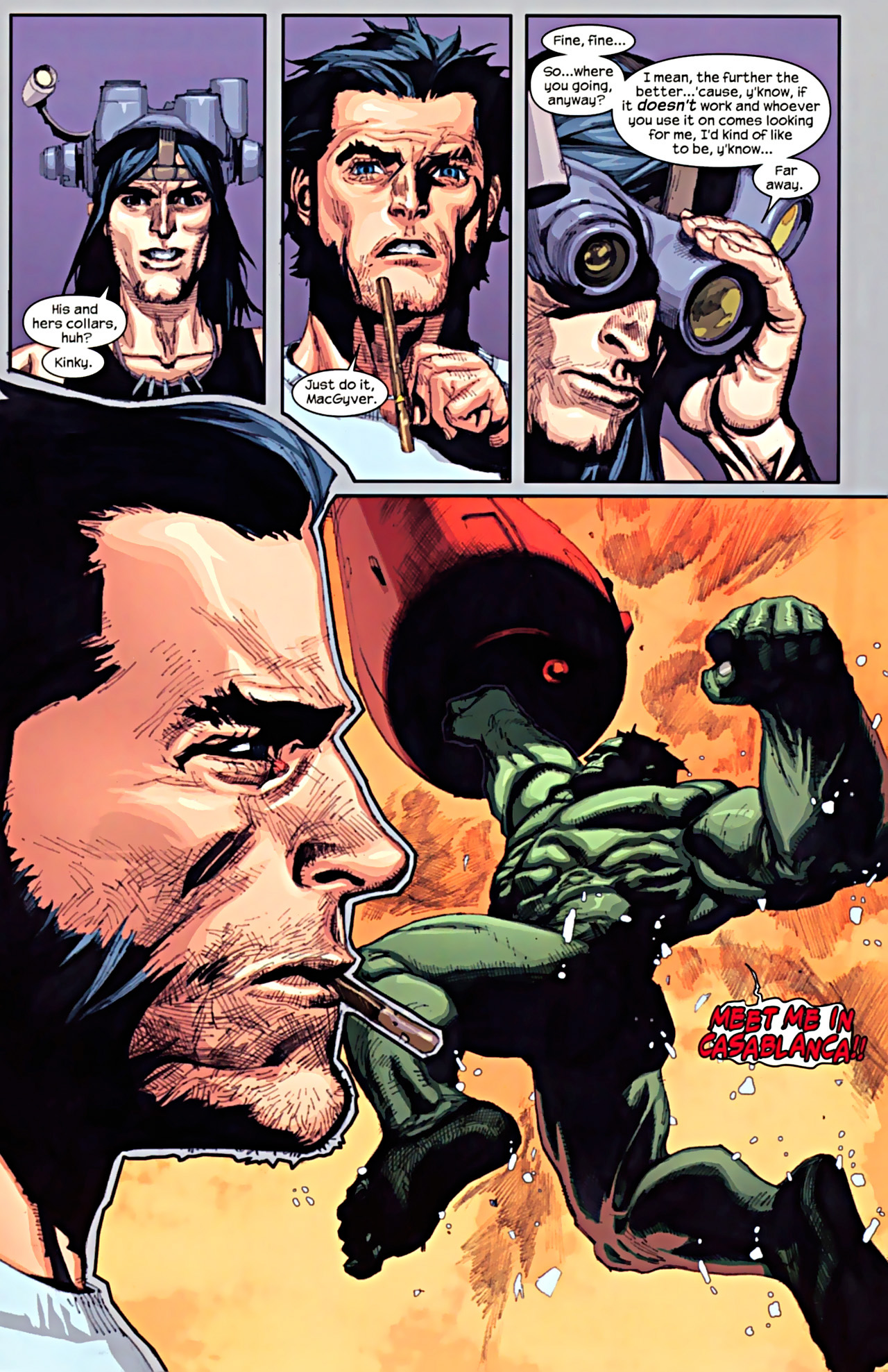 Read online Ultimate Wolverine vs. Hulk comic -  Issue #5 - 21