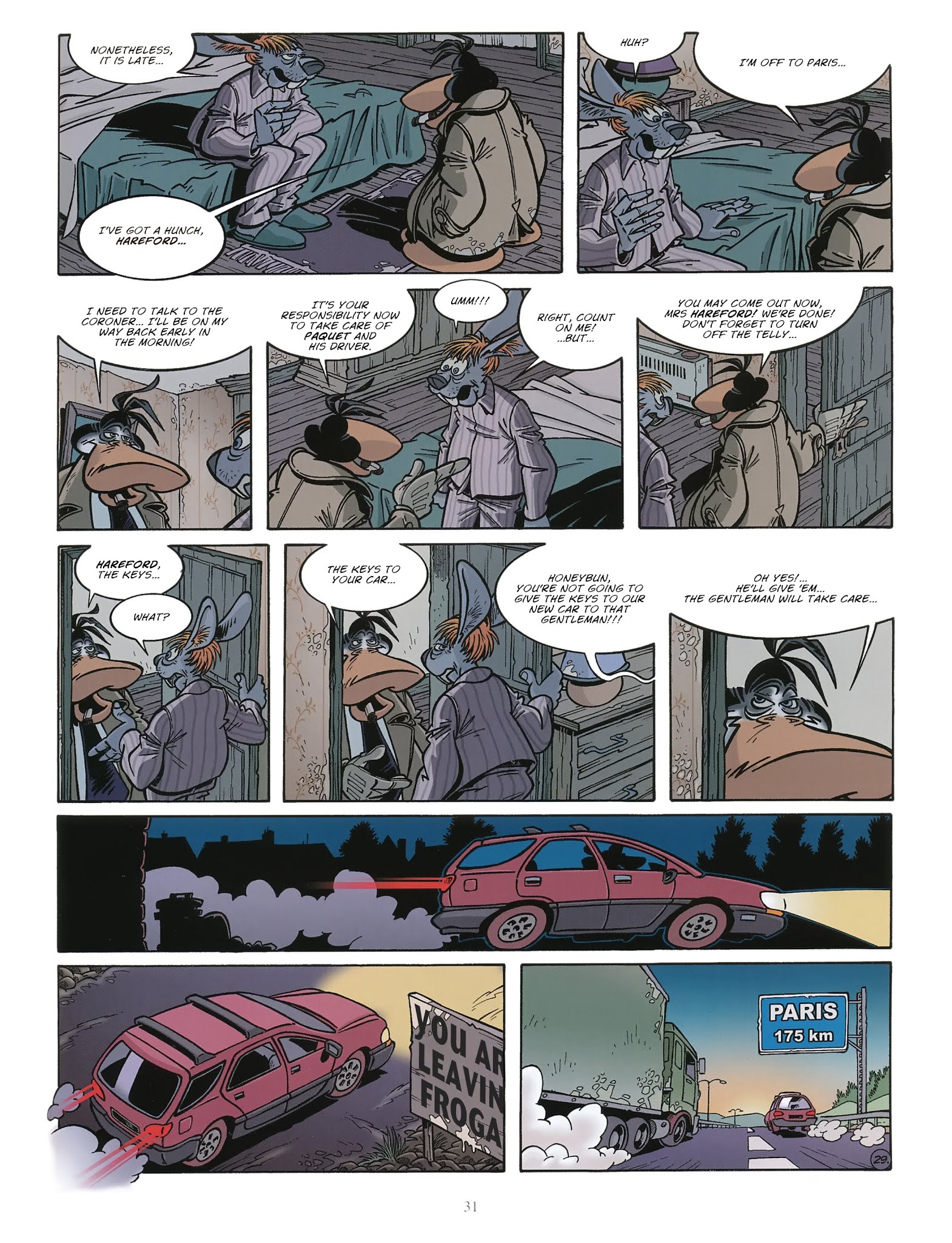 Read online Une enquête de l'inspecteur Canardo comic -  Issue #13 - 32