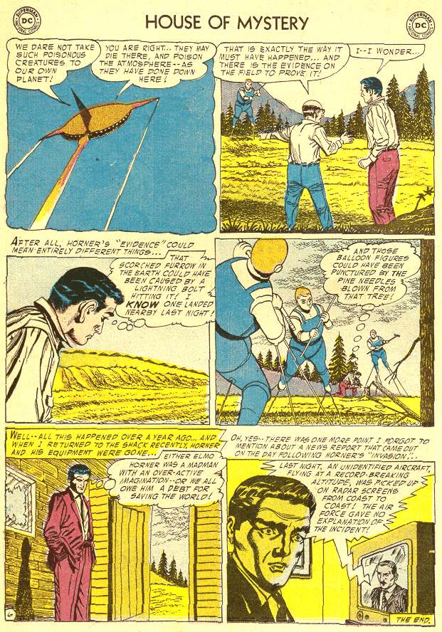 Read online House of Mystery (1951) comic -  Issue #55 - 16