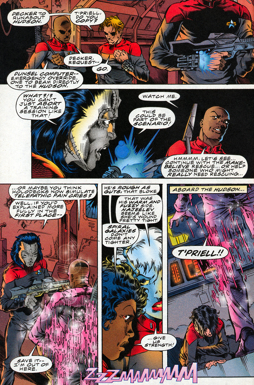 Read online Star Trek: Starfleet Academy (1996) comic -  Issue #14 - 9
