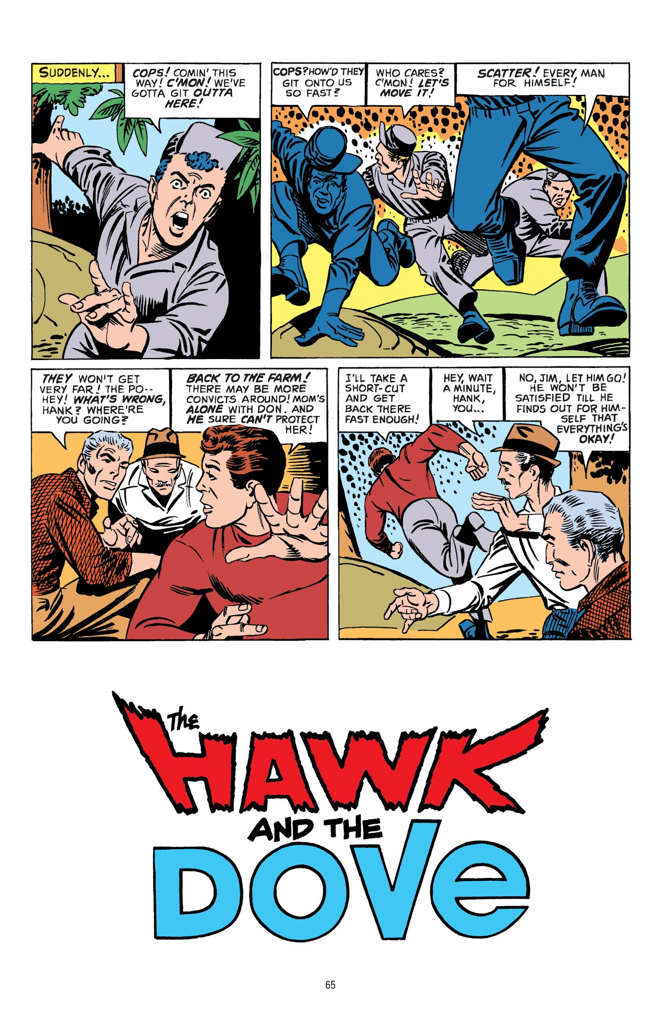 Read online The Hawk and the Dove: The Silver Age comic -  Issue # TPB (Part 1) - 64