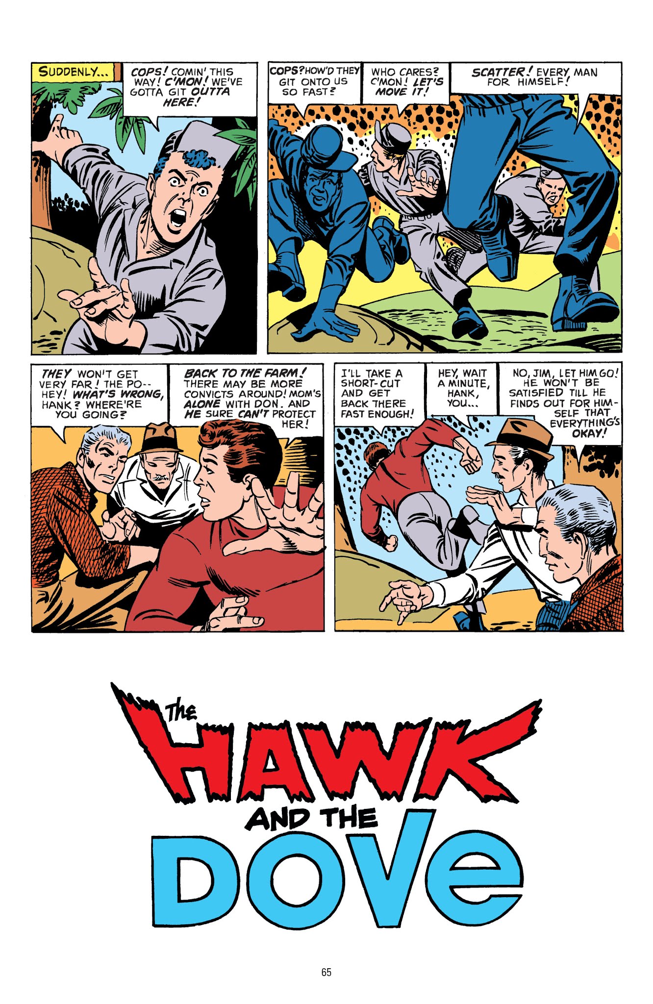 Read online The Hawk and the Dove: The Silver Age comic -  Issue # TPB (Part 1) - 64