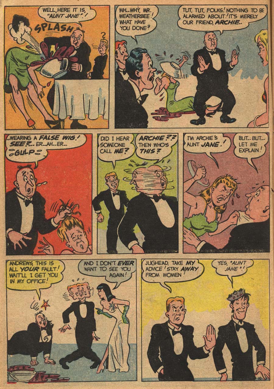 Read online Pep Comics comic -  Issue #59 - 12