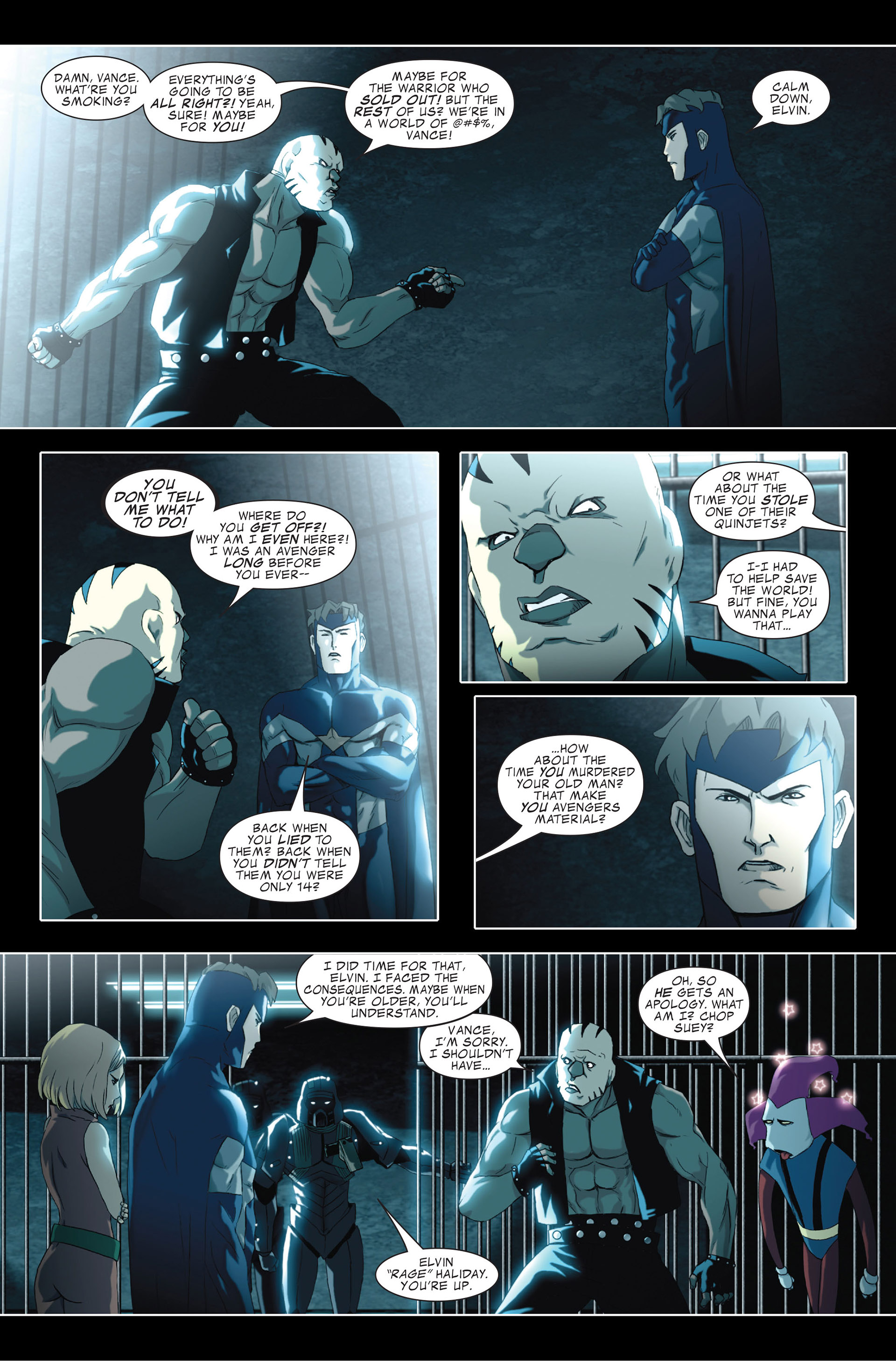 Read online Avengers: The Initiative comic -  Issue #6 - 13