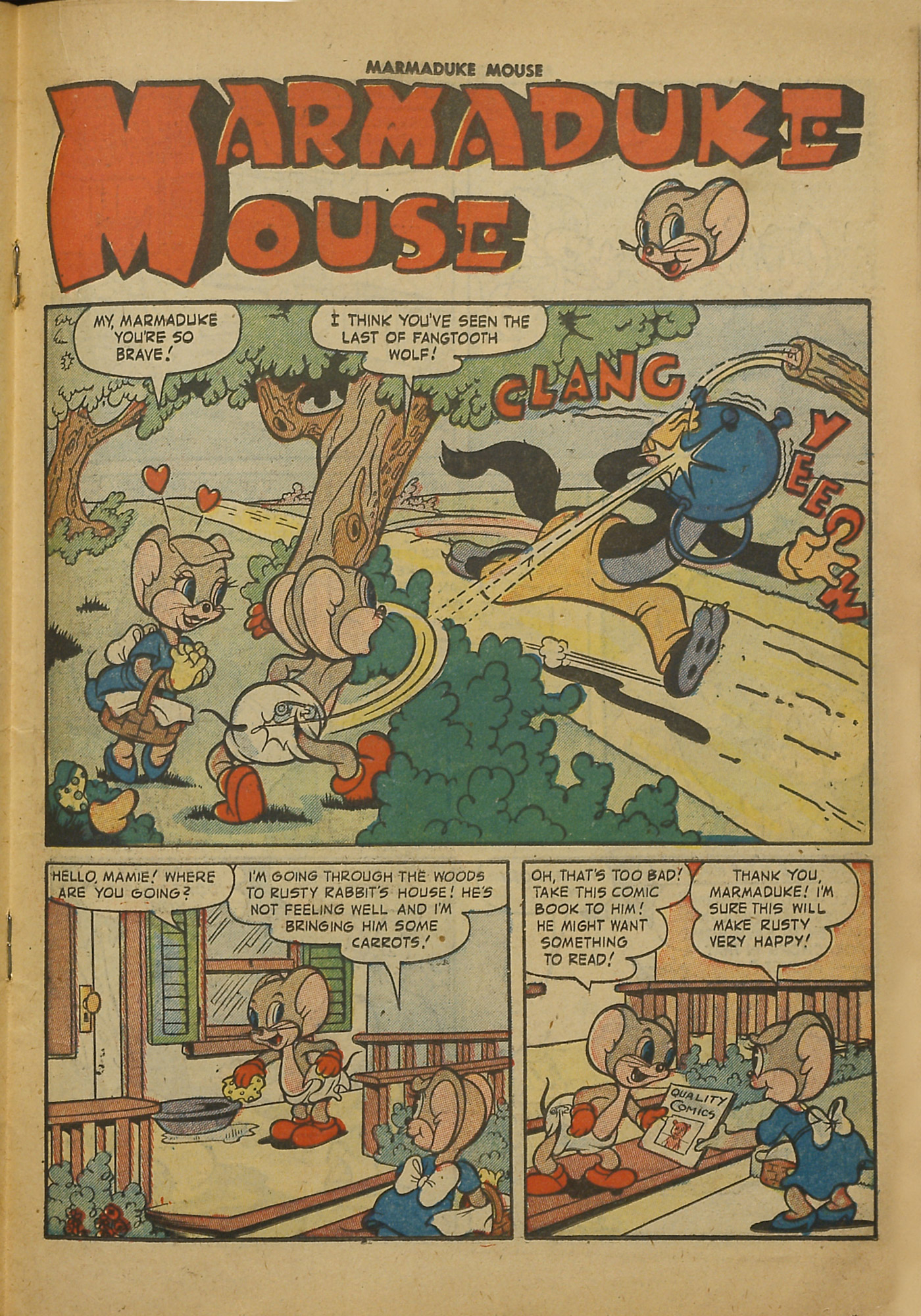 Read online Marmaduke Mouse comic -  Issue #38 - 19