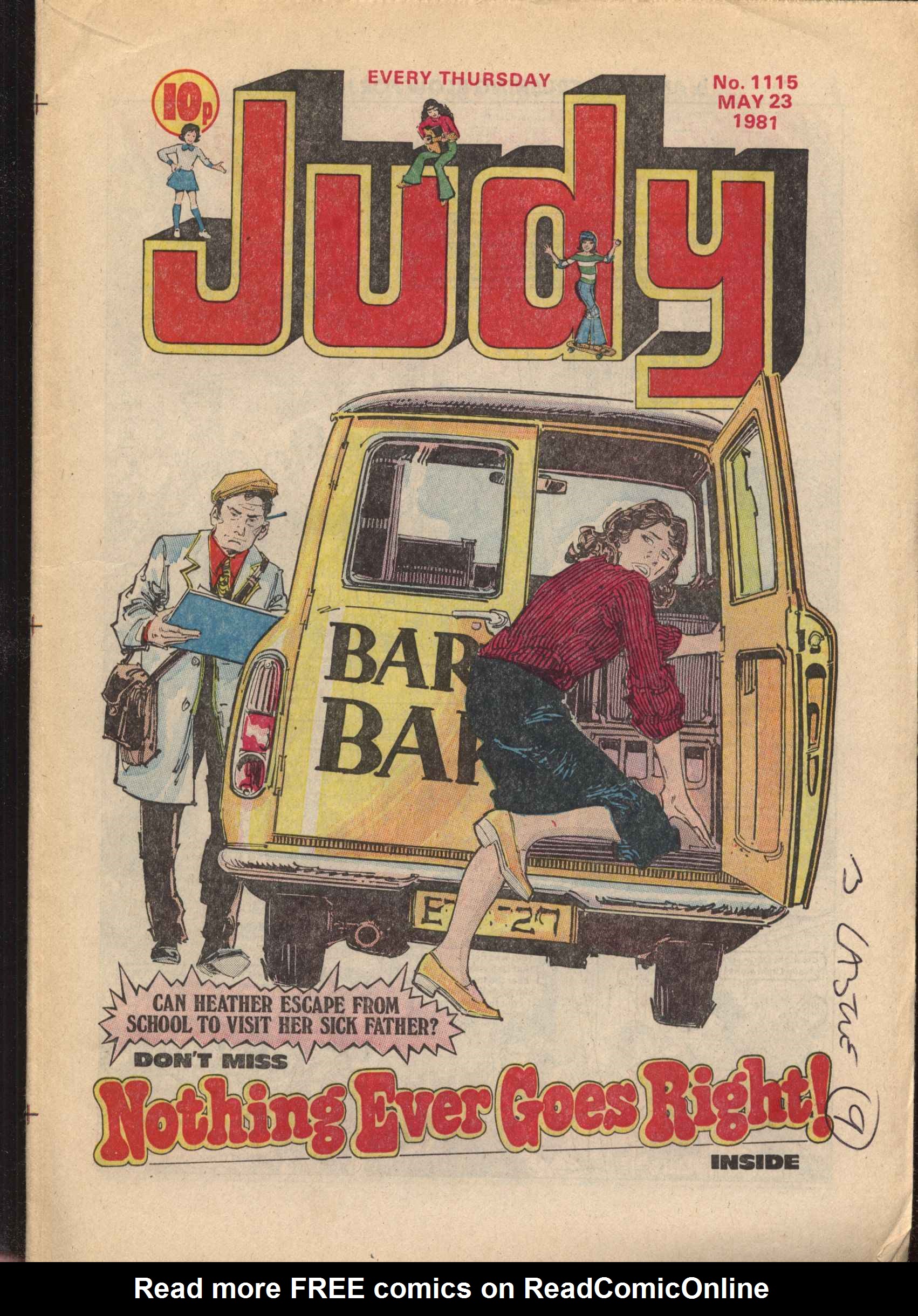 Read online Judy comic -  Issue #1115 - 1