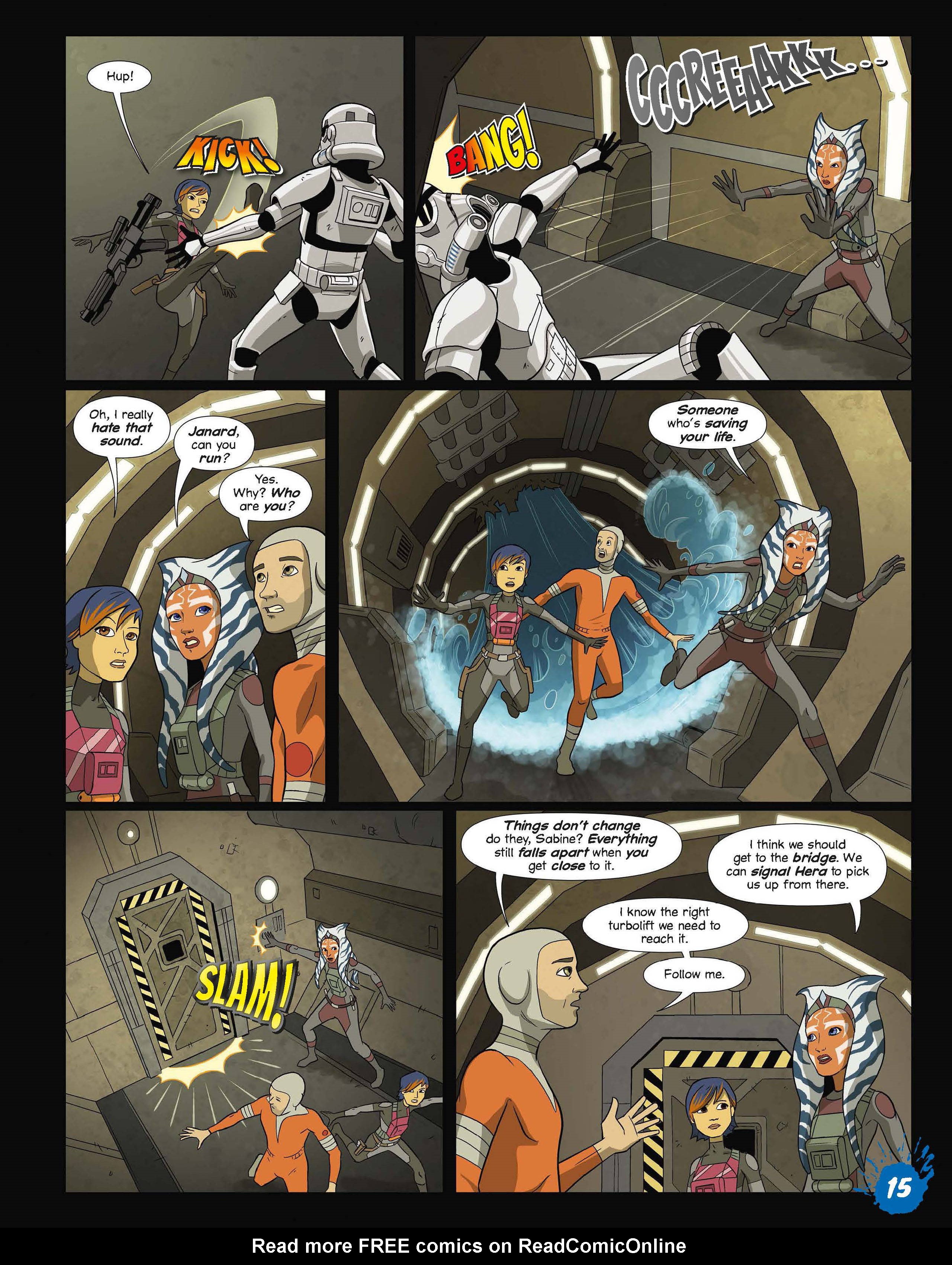 Read online Star Wars Rebels Magazine comic -  Issue #7 - 15
