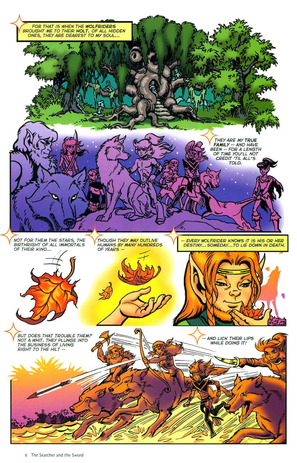 Read online Elfquest: The Searcher and the Sword comic -  Issue # TPB - 7