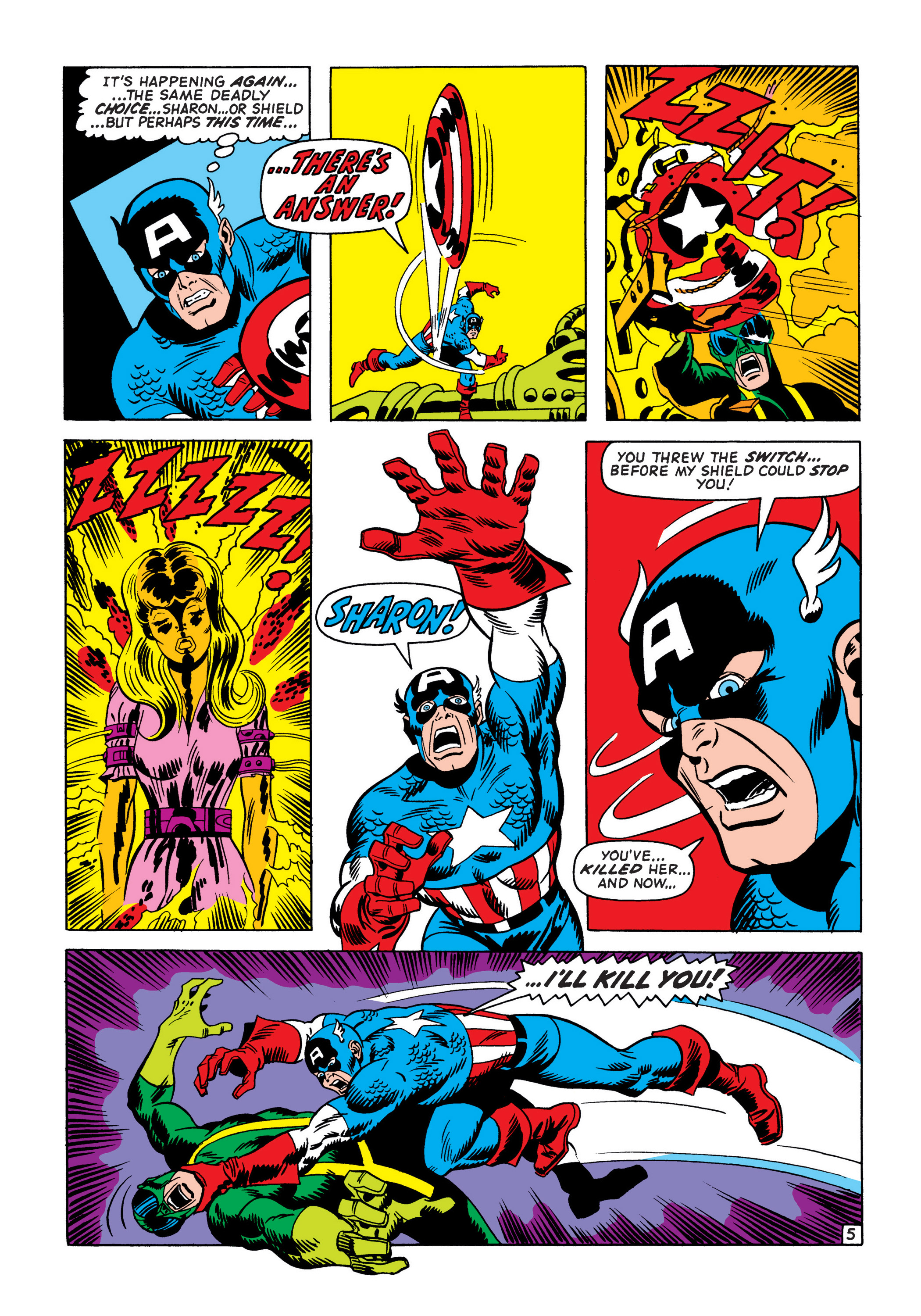 Read online Marvel Masterworks: Captain America comic -  Issue # TPB 6 (Part 3) - 34