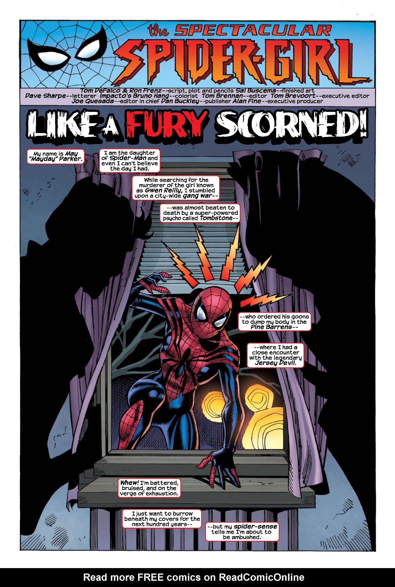 Read online The Spectacular Spider-Girl comic -  Issue #6 - 2