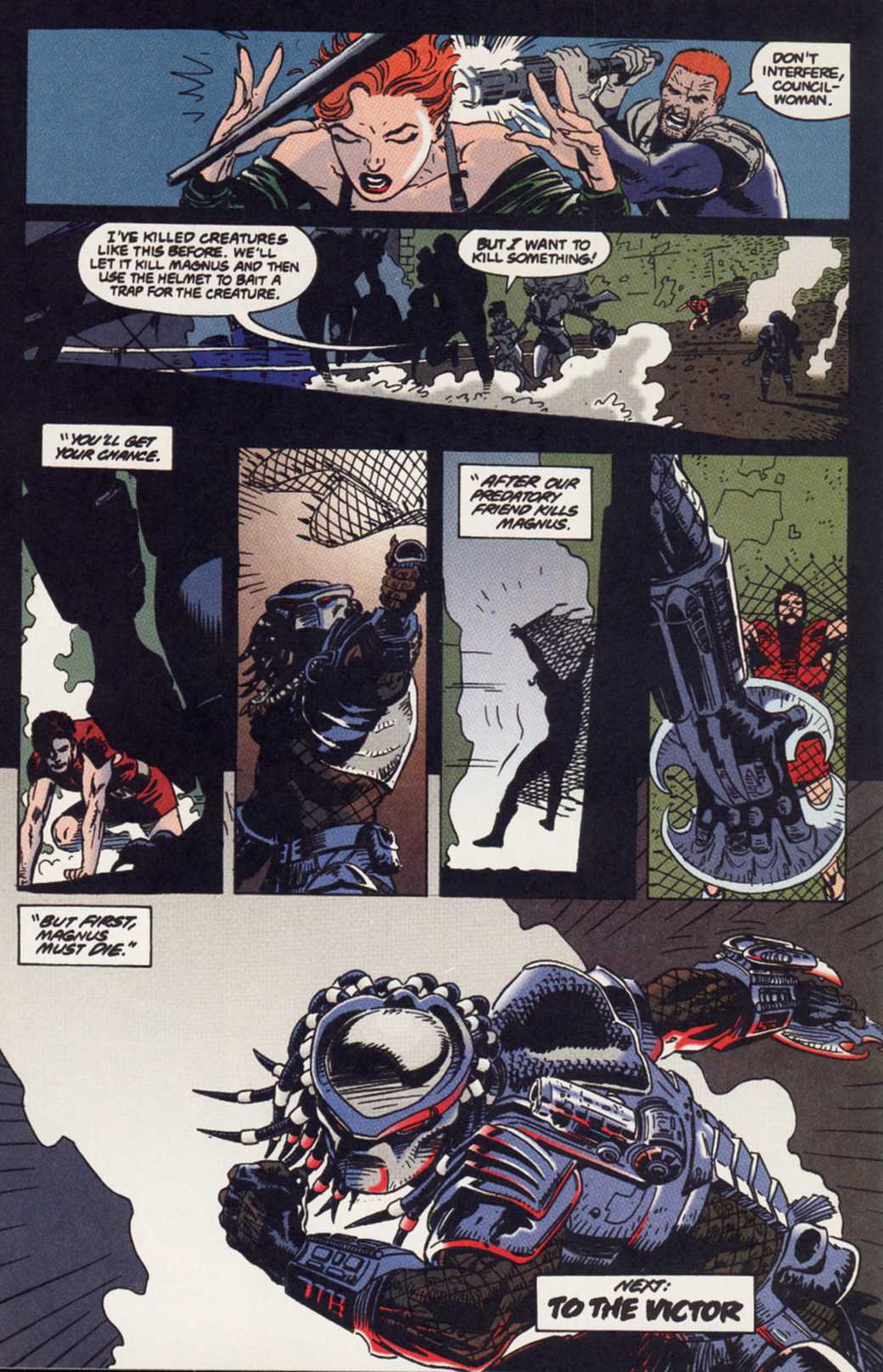 Read online Predator vs. Magnus Robot Fighter comic -  Issue #1 - 25