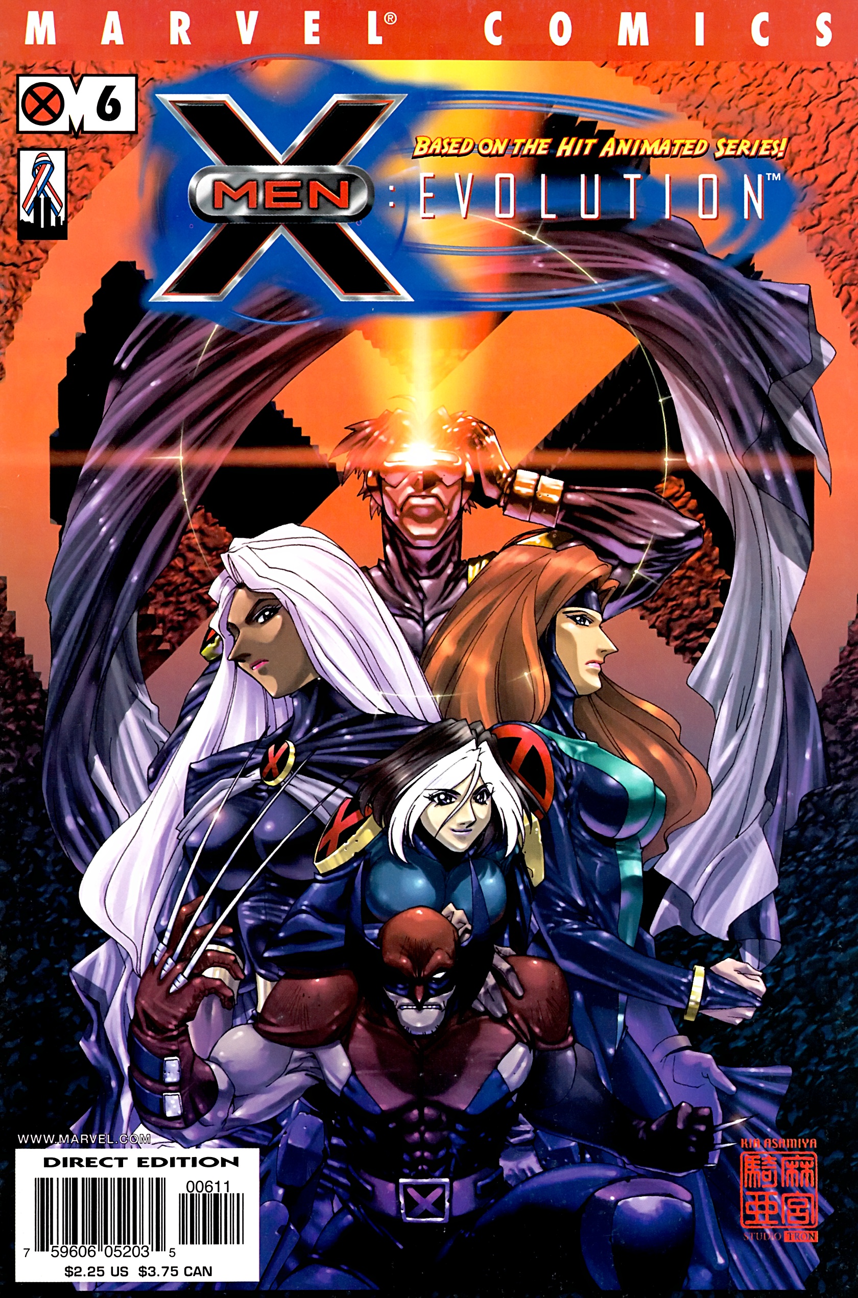 Read online X-Men: Evolution comic -  Issue #6 - 1