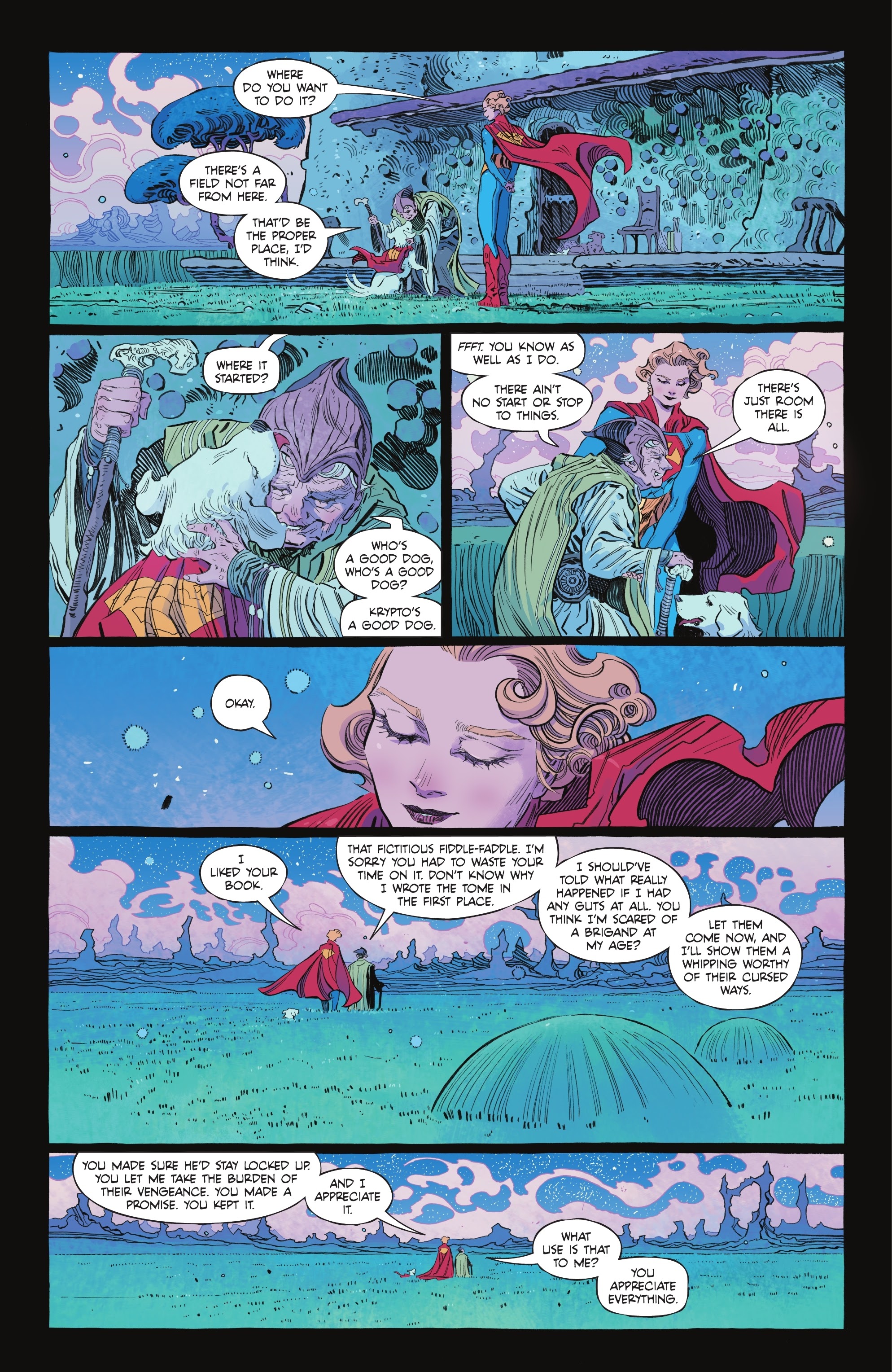 Read online Supergirl: Woman of Tomorrow comic -  Issue #8 - 23